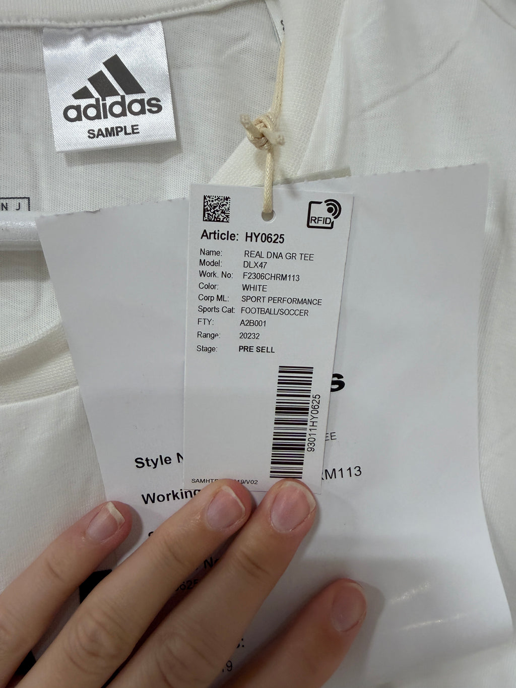 Adidas Real Madrid Shirt Size Medium Mens