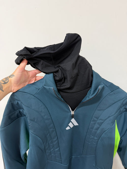 Adidas Tiro 23 Competition Winterized Long Sleeve Shirt Blue Men’s Medium