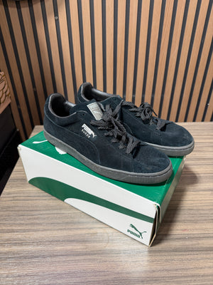 Puma Suede Classic Sz 12 Black/Black