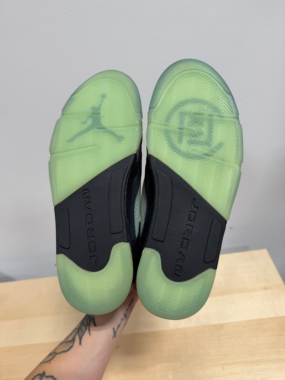 NEW CLOT x Air Jordan 5 Retro Low 'Jade' Sz 12