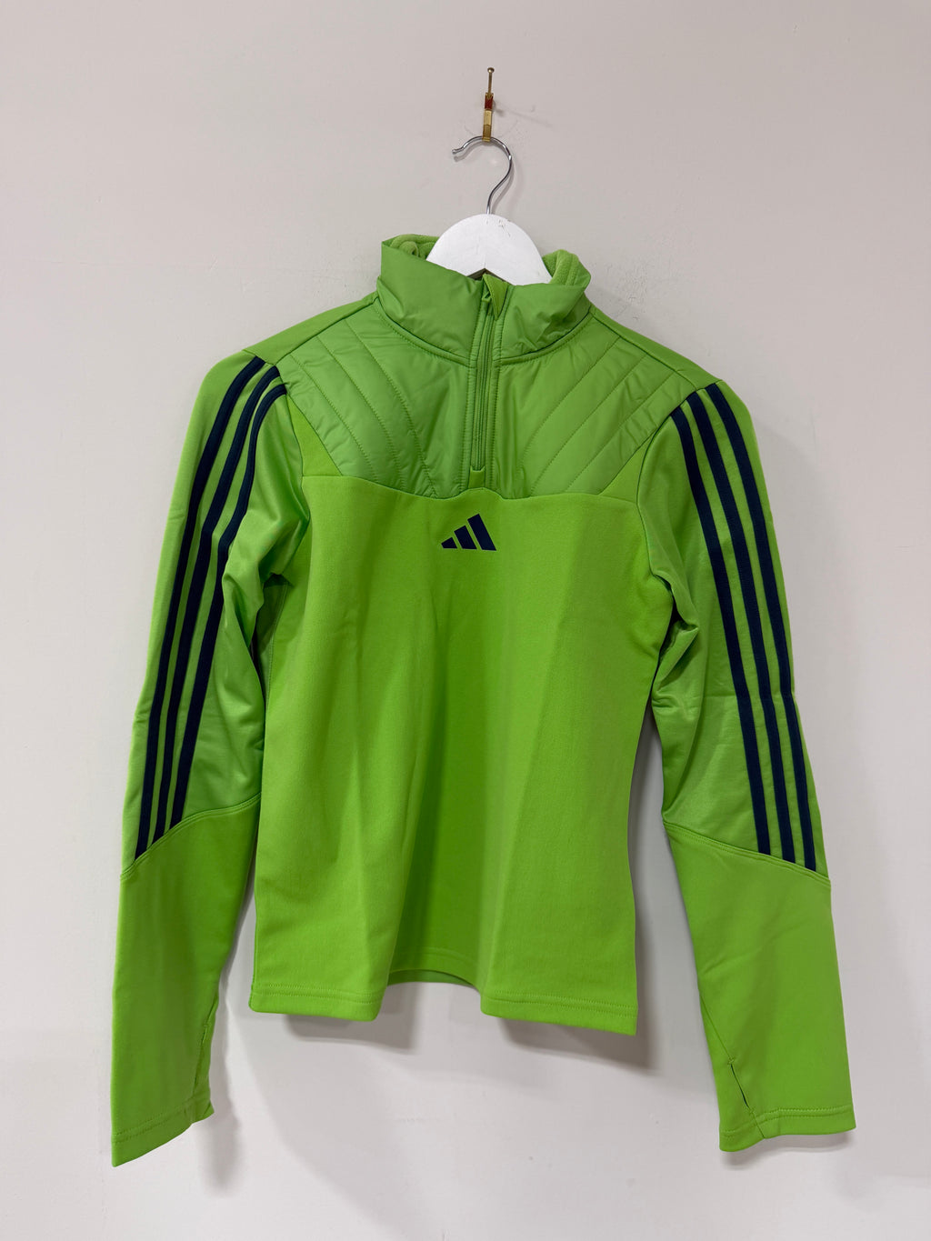 Adidas Winterized Top Green Youth Size Medium