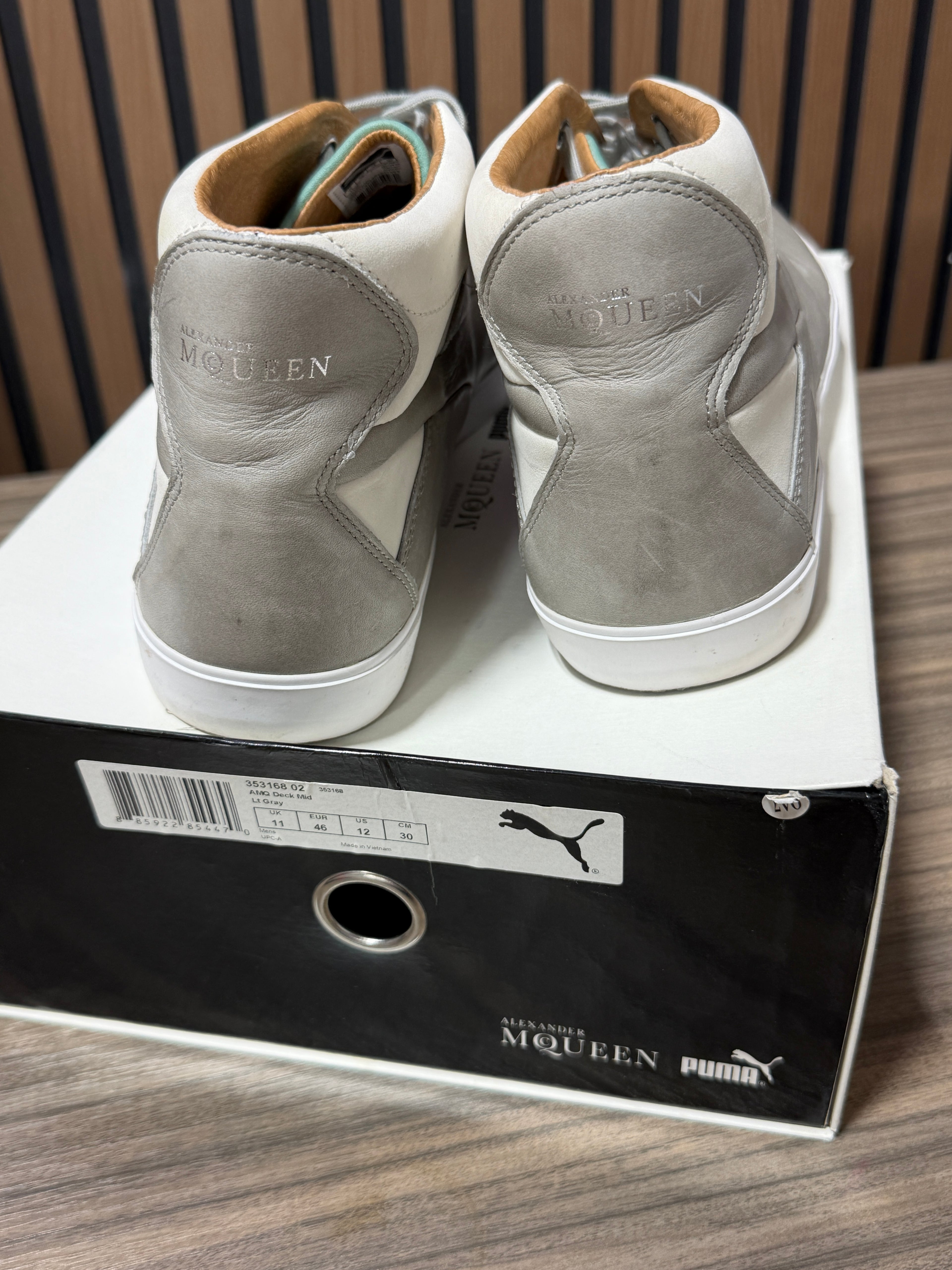 PUMA x Alexander McQueen Deck Sz 12