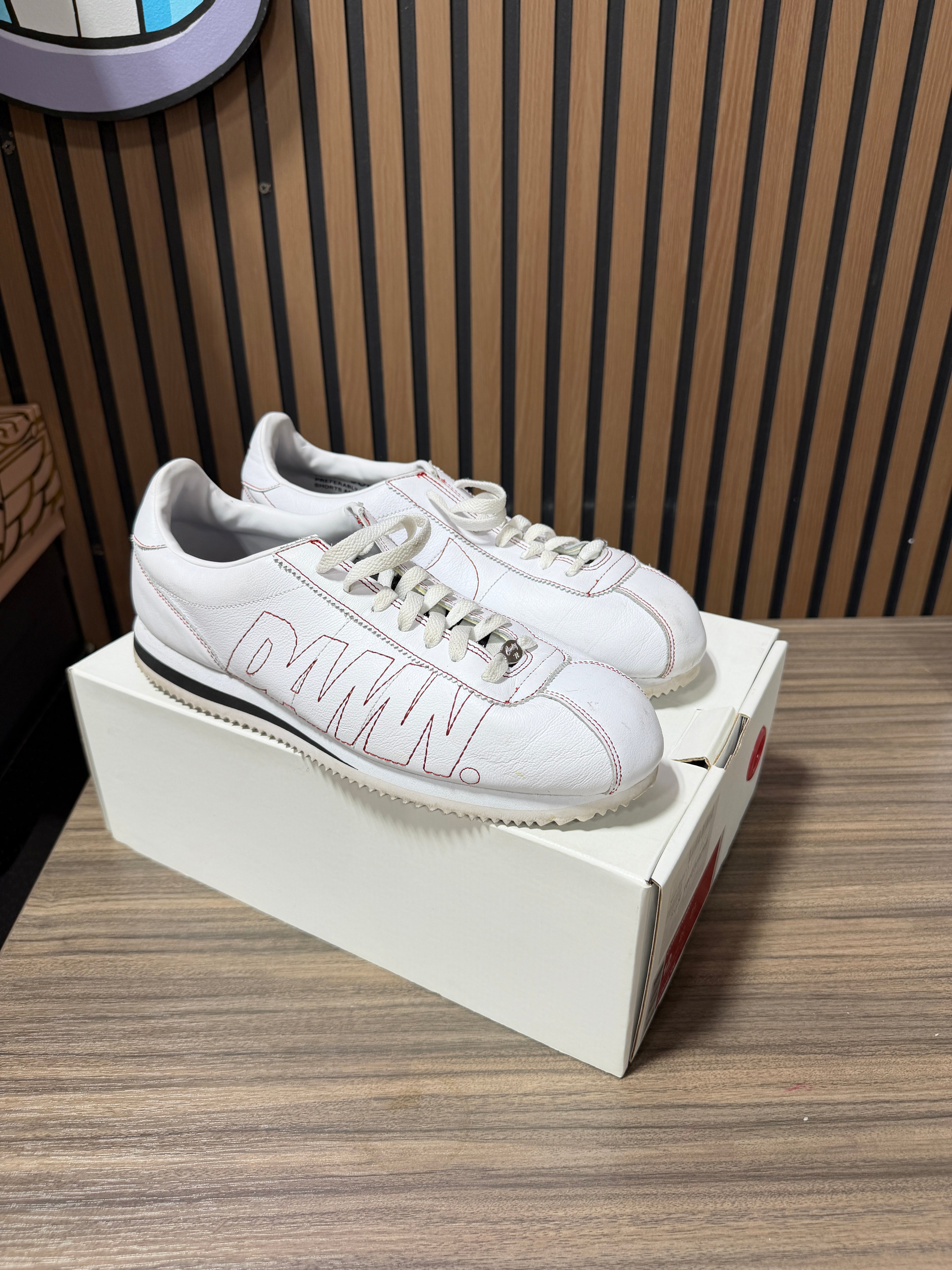 Nike Cortez Kenny 1 Kendrick Lamar DAMN White Sz 12
