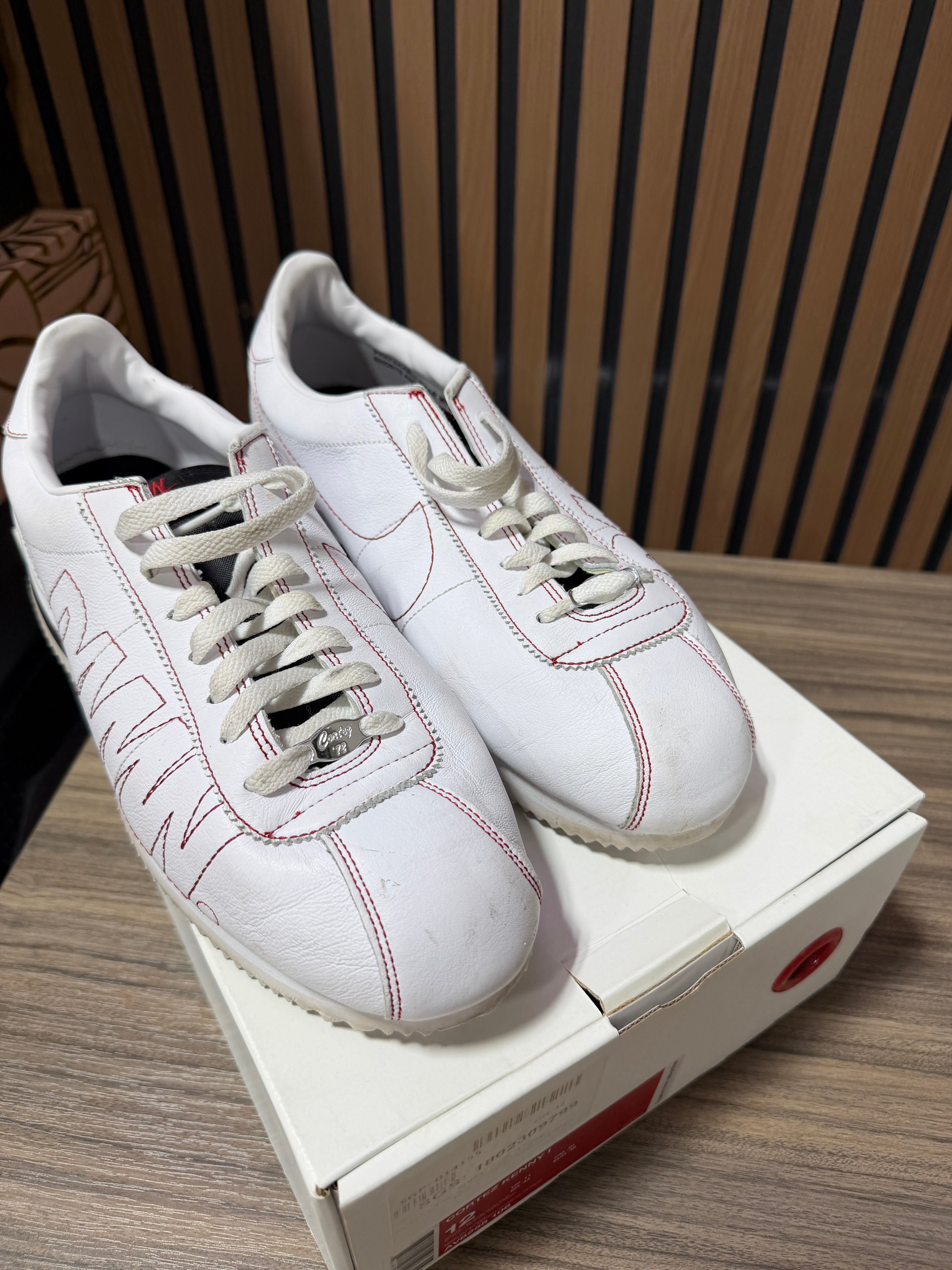 Nike Cortez Kenny 1 Kendrick Lamar DAMN White Sz 12