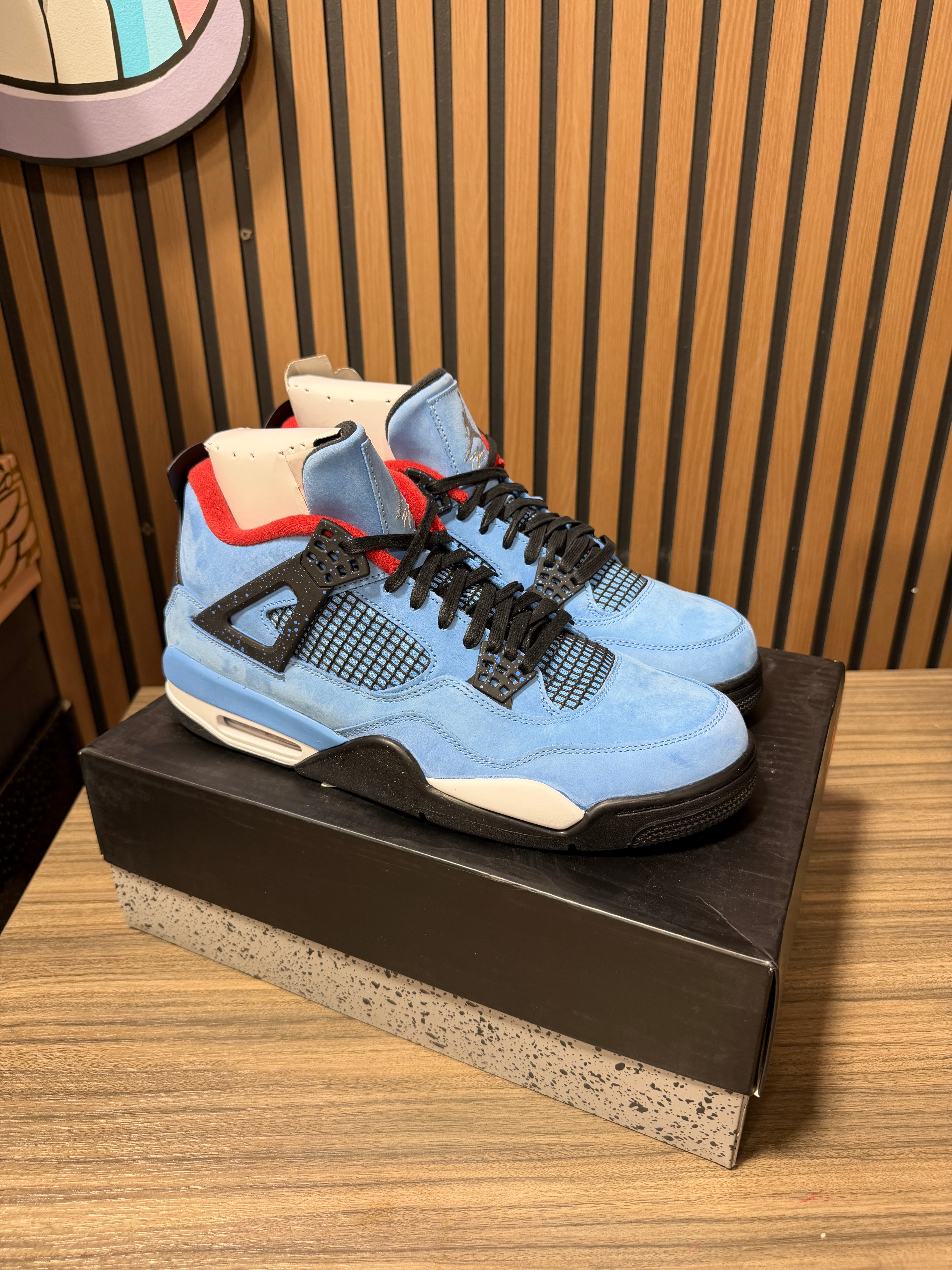 Travis Scott x Air Jordan 4 Retro 'Cactus Jack' Sz 12