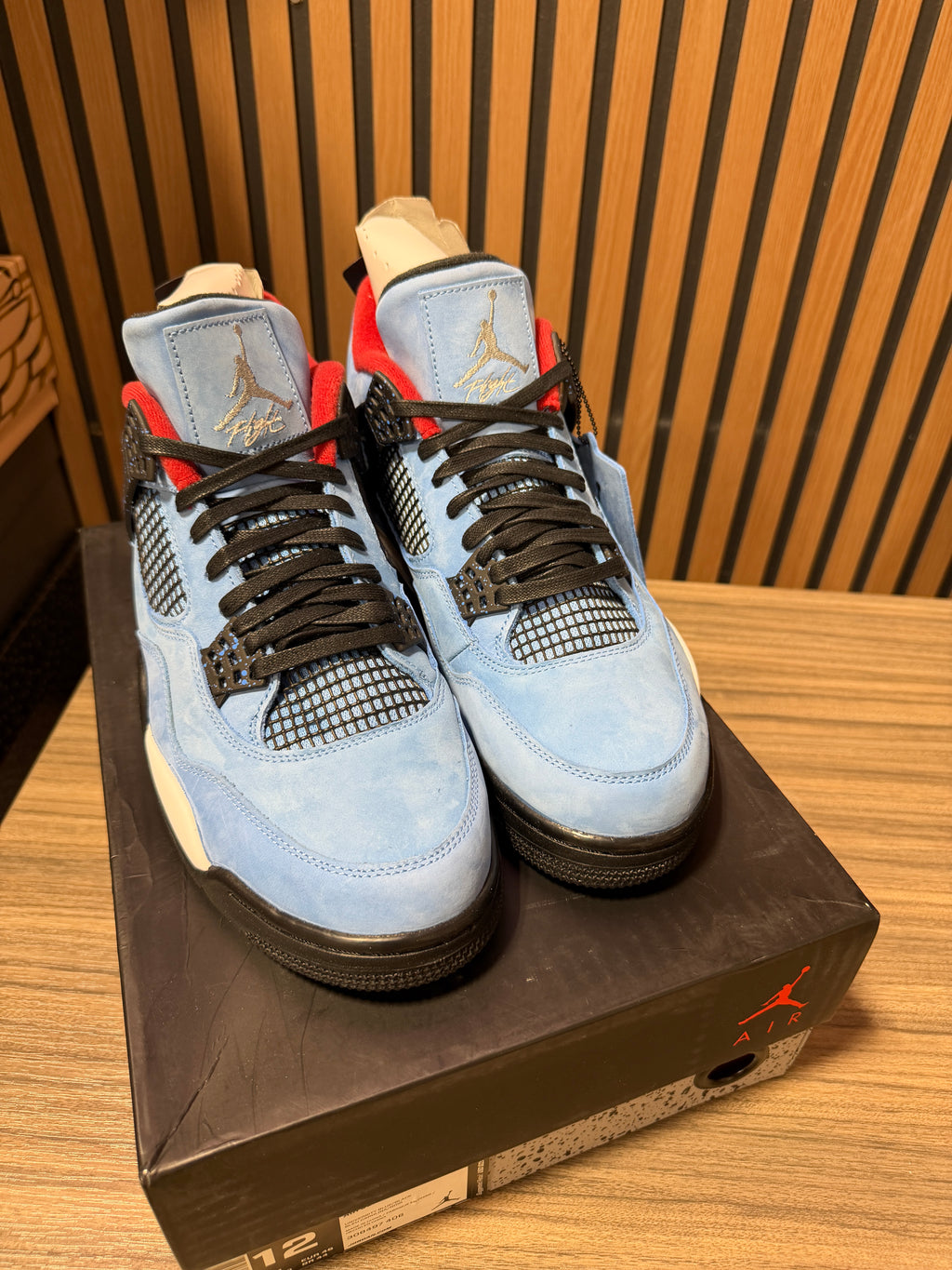 Travis Scott x Air Jordan 4 Retro 'Cactus Jack' Sz 12