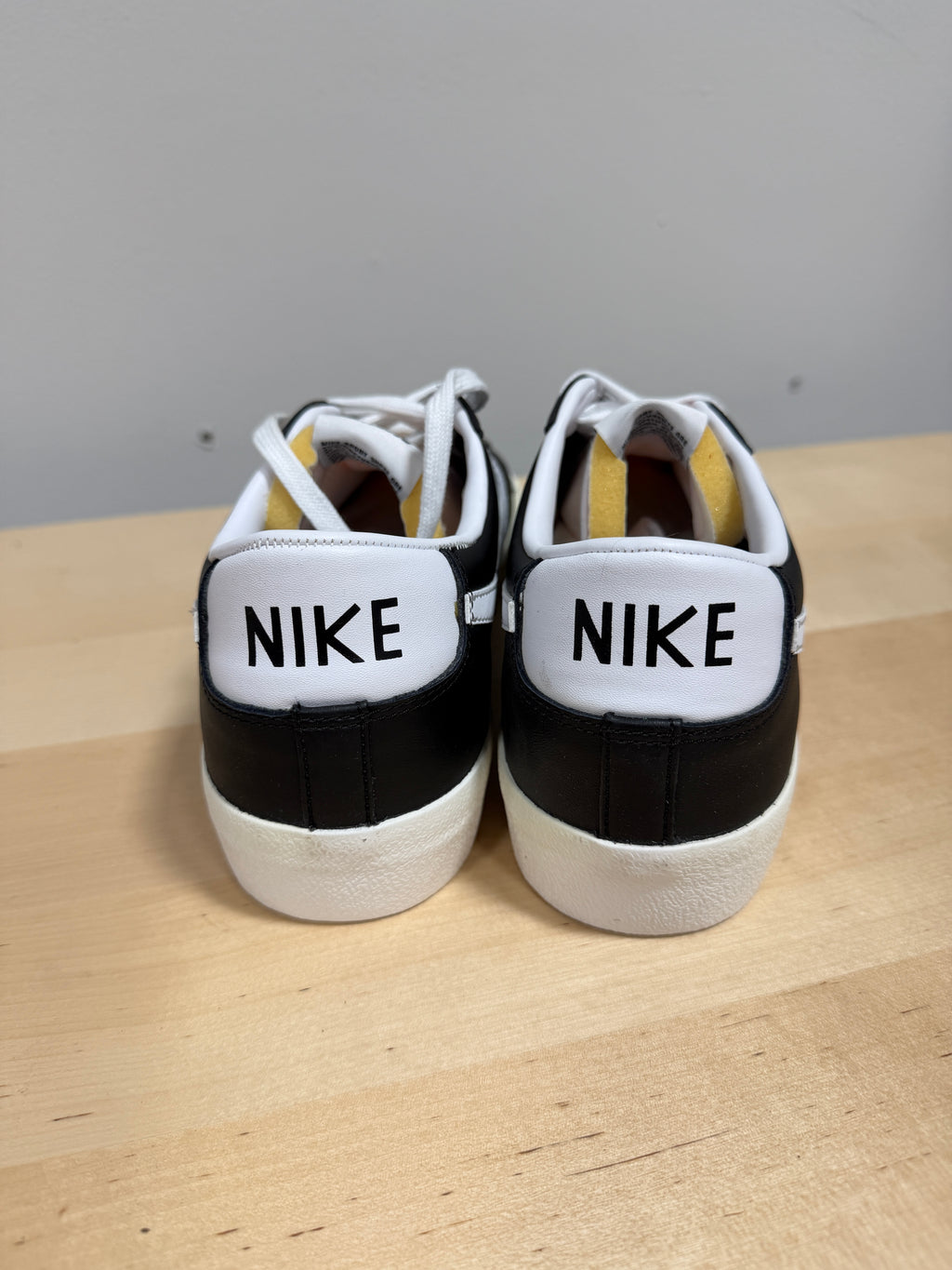 NEW Nike Blazer Low '77 Vintage Black Sz 12