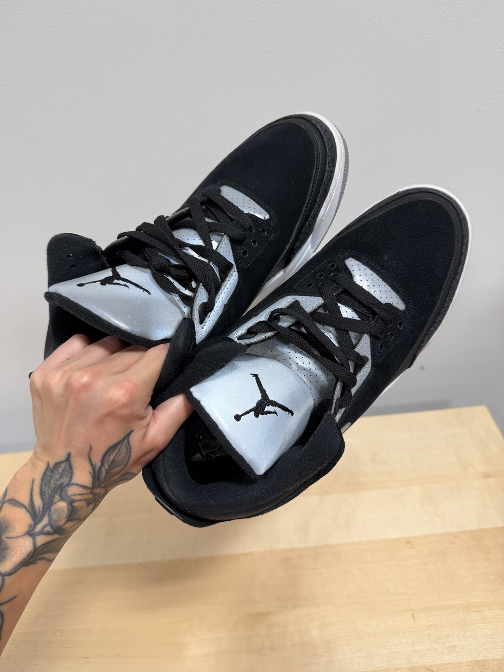 Air Jordan 3 Retro Tinker SP 'Black Cement' Sz 12