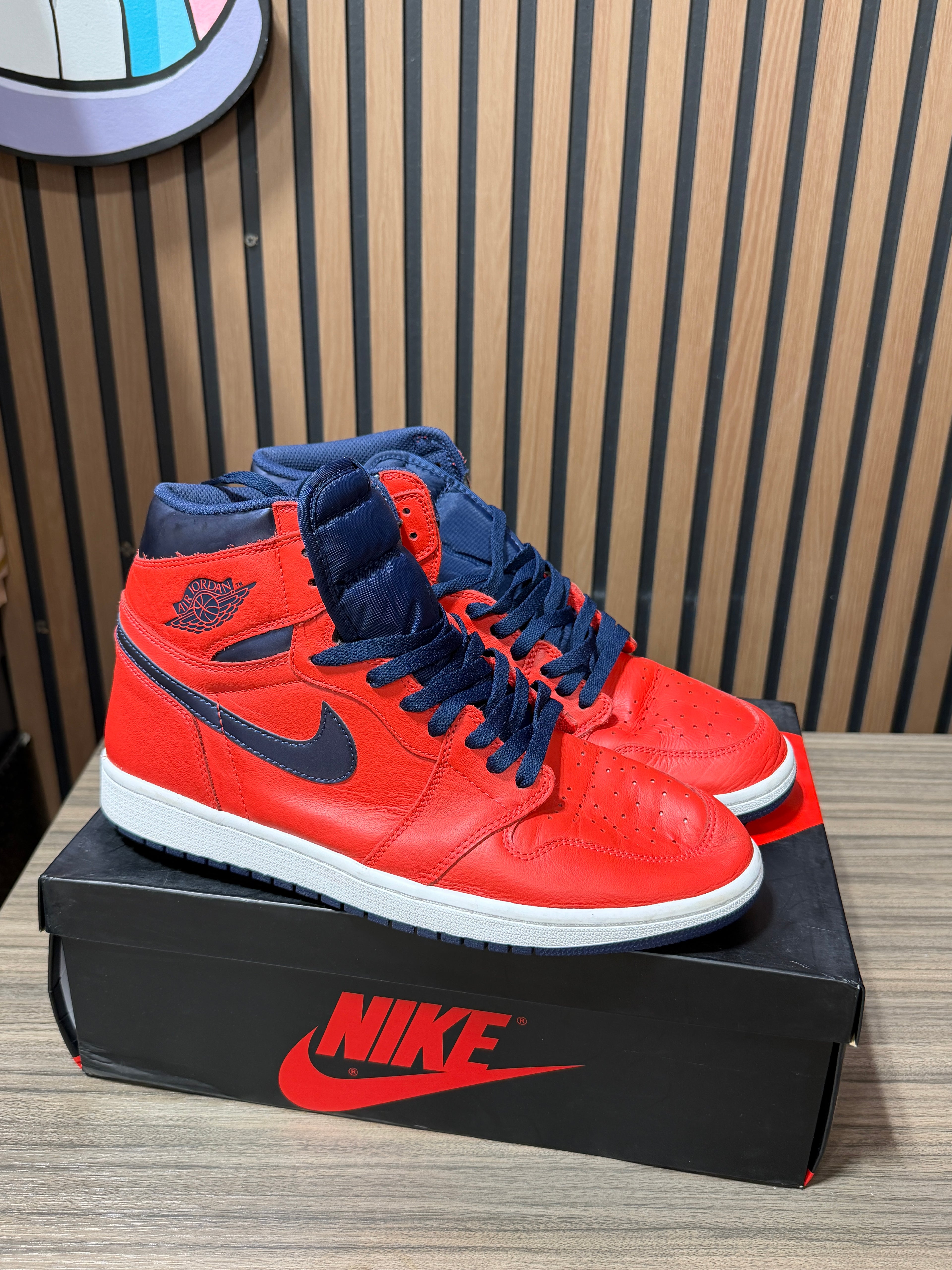 Air Jordan 1 Retro High OG 'David Letterman' Sz 11.5