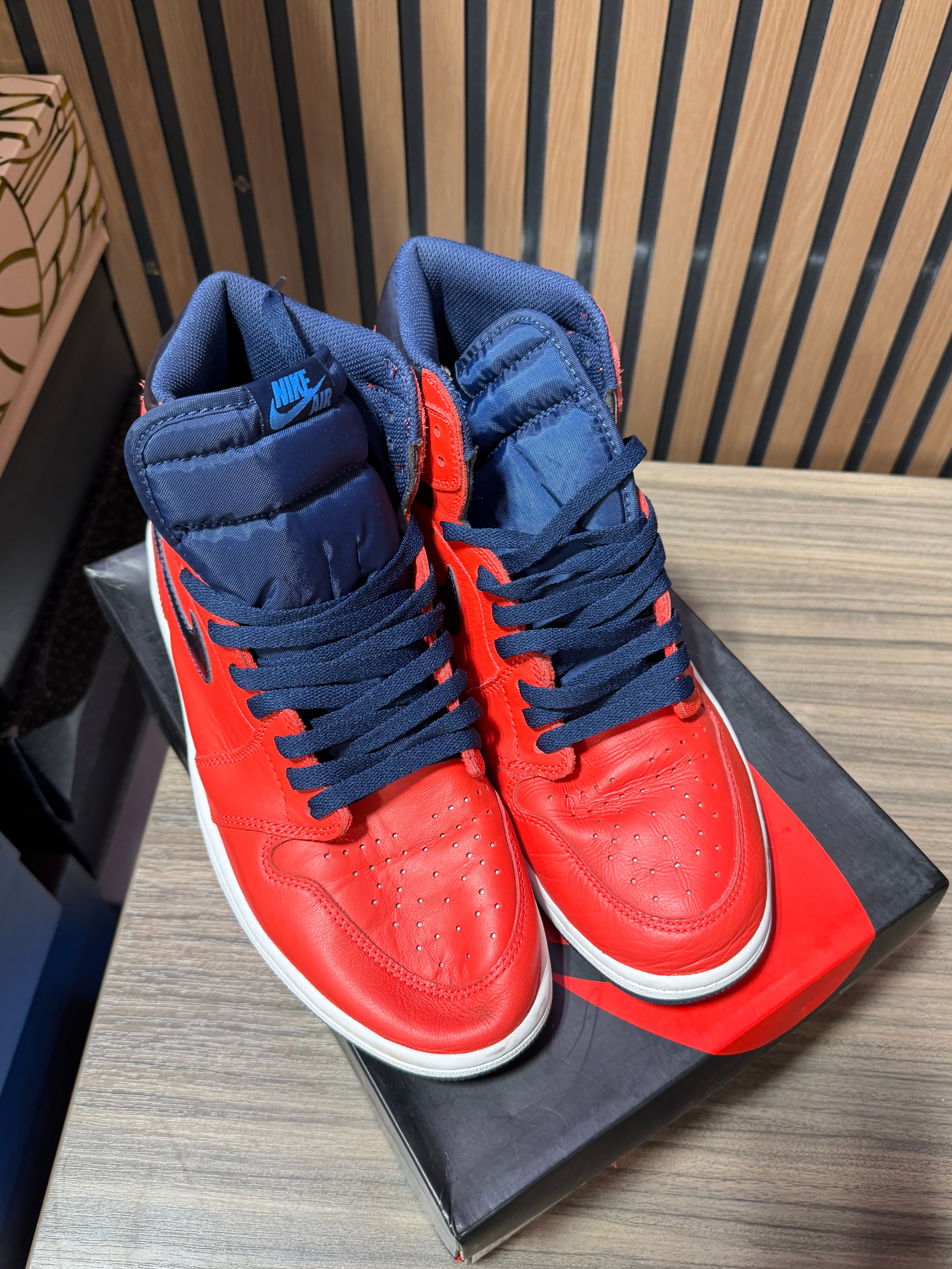 Air Jordan 1 Retro High OG 'David Letterman' Sz 11.5