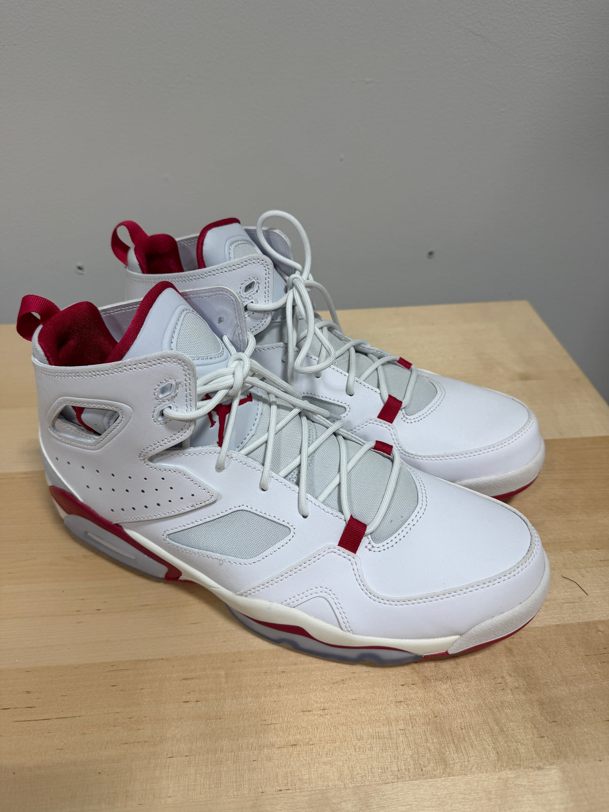 NEW Jordan Flight Club '91 'White Mystic Hibiscus' Sz 12.5