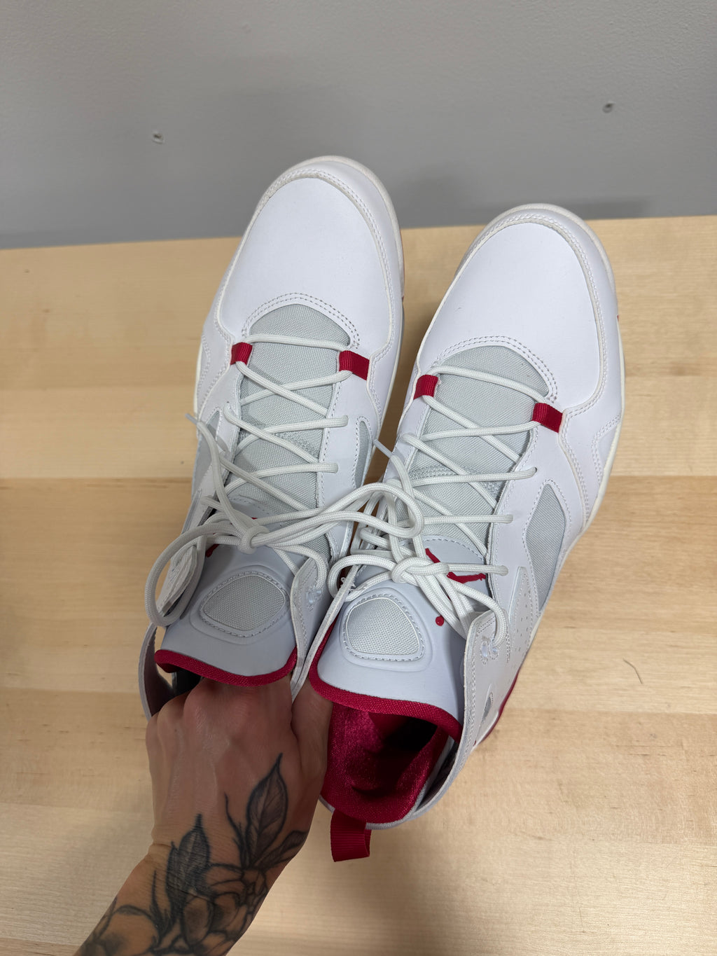 NEW Jordan Flight Club '91 'White Mystic Hibiscus' Sz 12.5