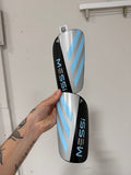 Silver Messi Club Shin Guards