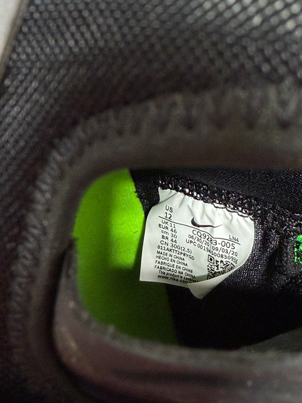 Nike LeBron 18 "Dunkman" Sz 12 *CRACKING