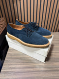 Common Projects Dress Sneakers Navy Suede Sz 12/45