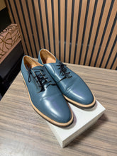 Load image into Gallery viewer, Common Projects Dress Sneakers Blue Leather Sz 12/45
