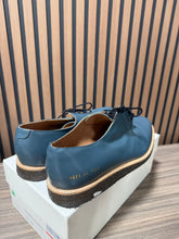 Load image into Gallery viewer, Common Projects Dress Sneakers Blue Leather Sz 12/45
