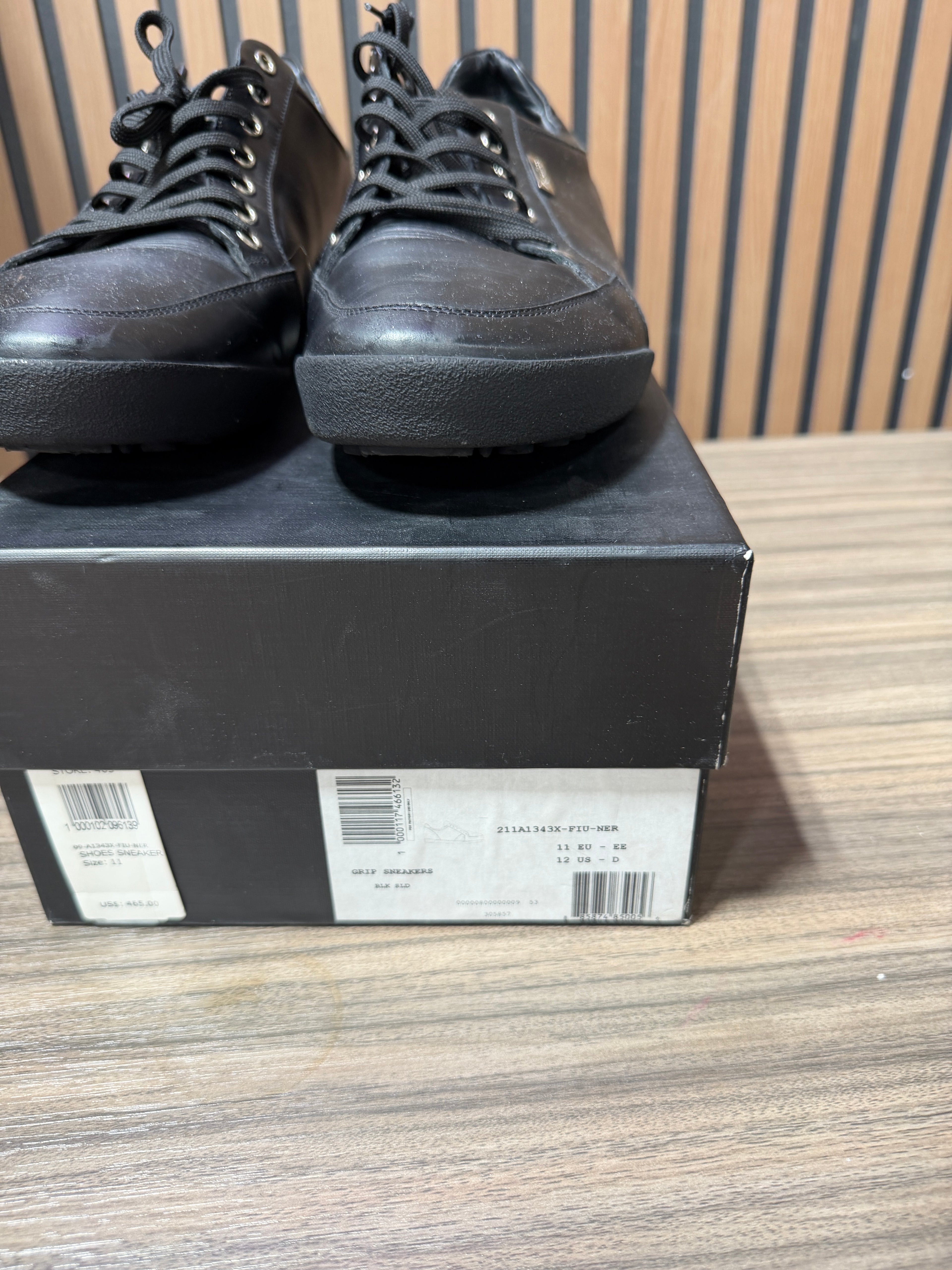 ZEGNA Sport Mens Leather Sz 12