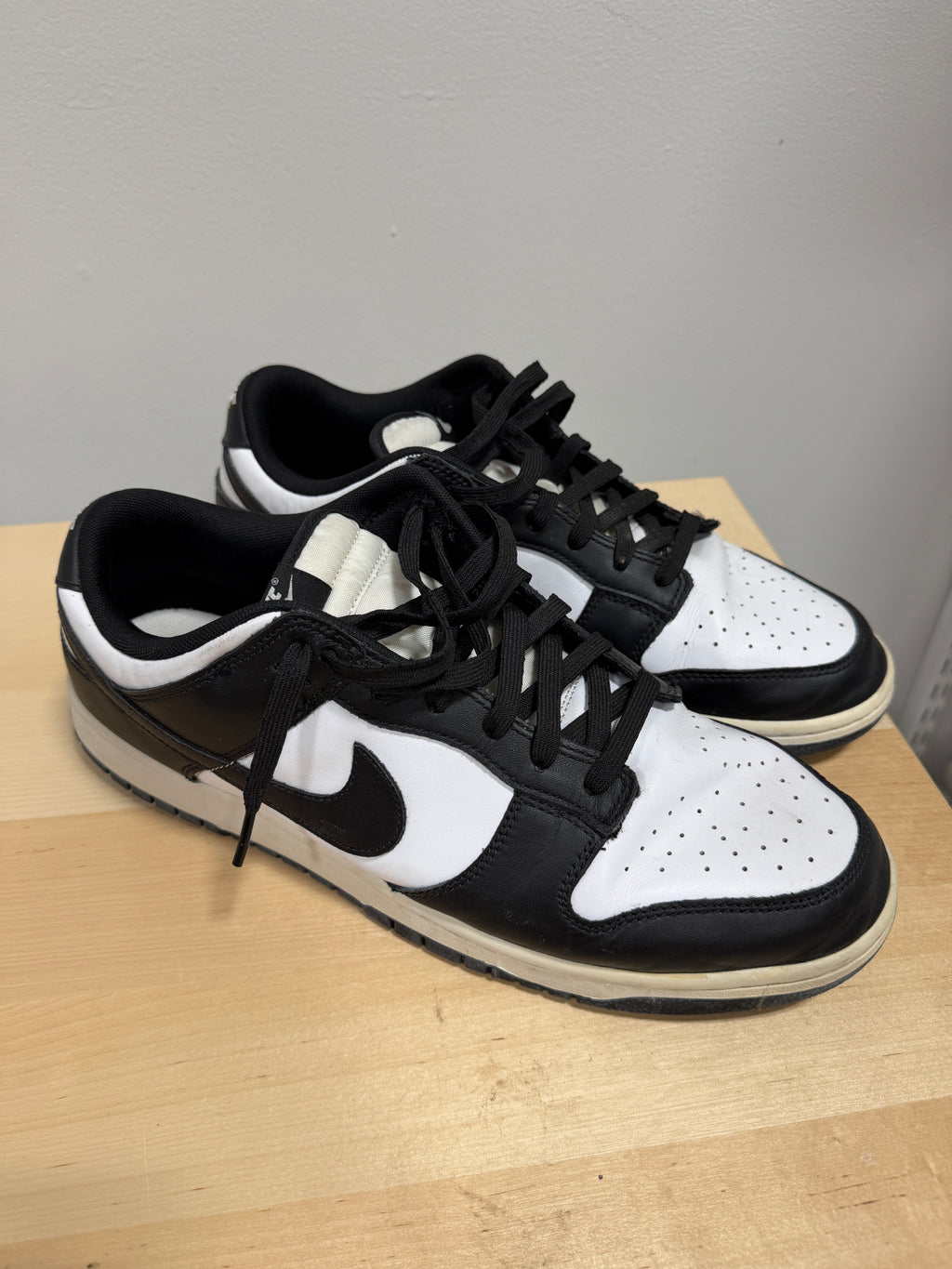 Nike PANDA Dunk Low Sz 14