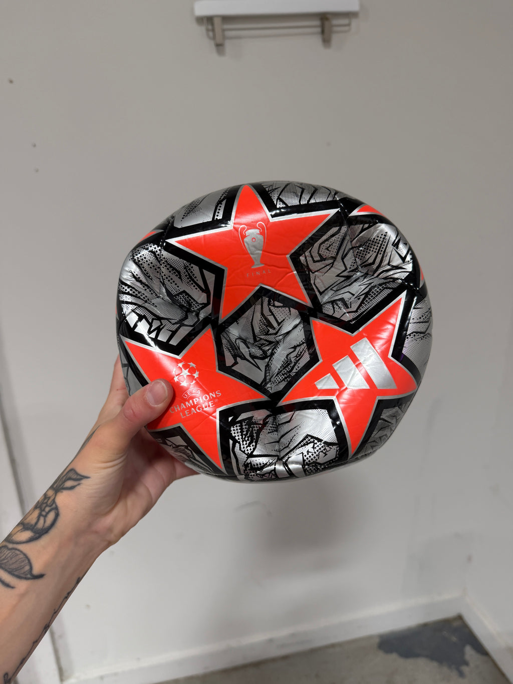 Adidas Silver UCL Club 23/24 Knockout Ball