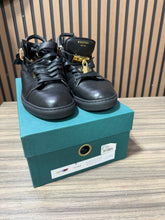 Load image into Gallery viewer, Buscemi Mens Black with Gold hardware 100mm Sneakers Sz 12/45
