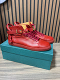 Bucemi Brick Red high tops Sz 12/45