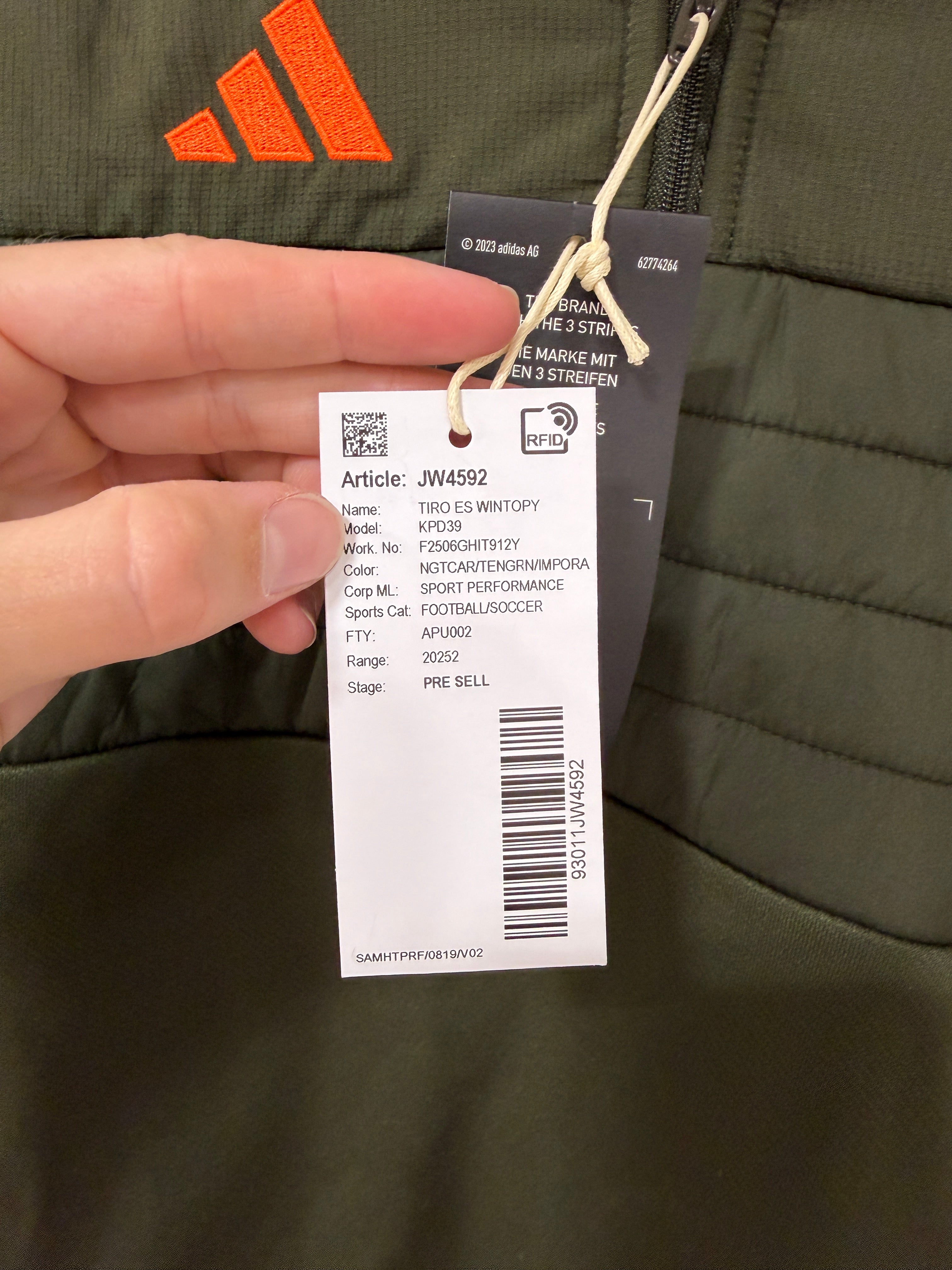 adidas Tiro 25 Essentials Winterized Hoody Kids