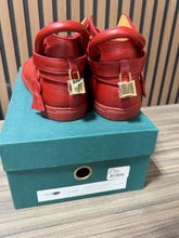 Load image into Gallery viewer, Bucemi Brick Red high tops Sz 12/45
