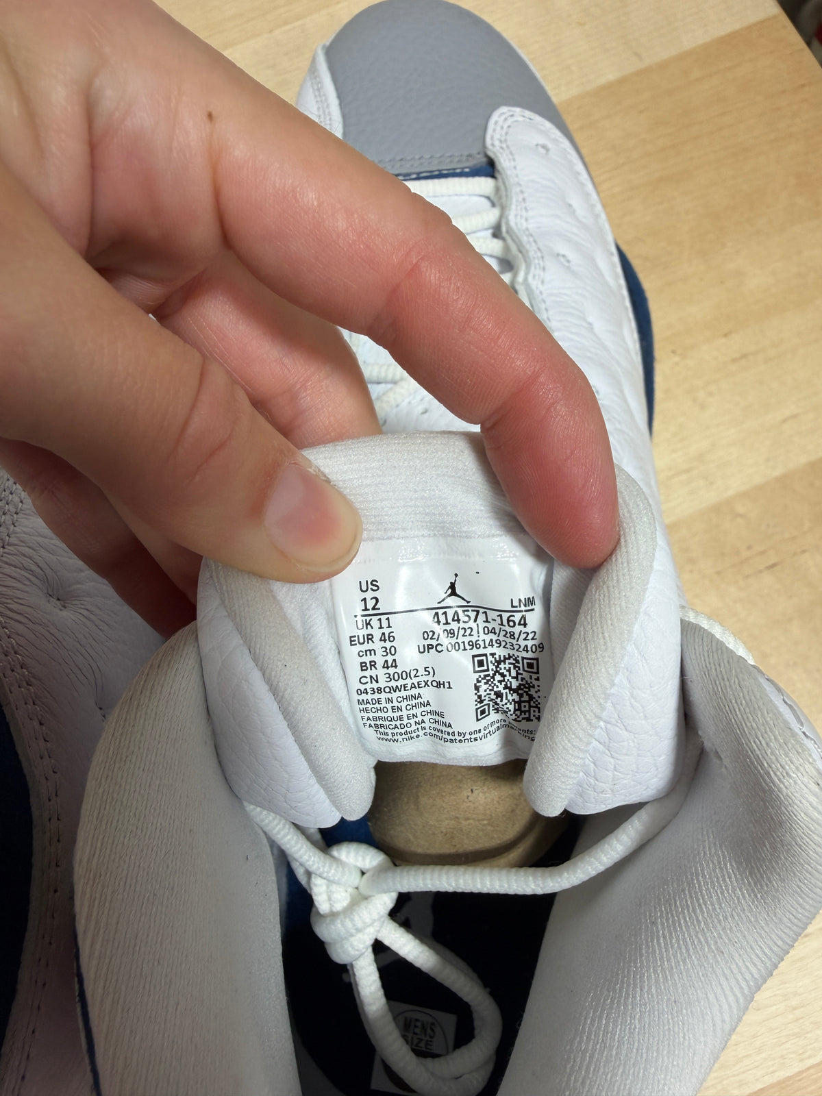 Air Jordan 13 Retro "French Blue" Sz 12