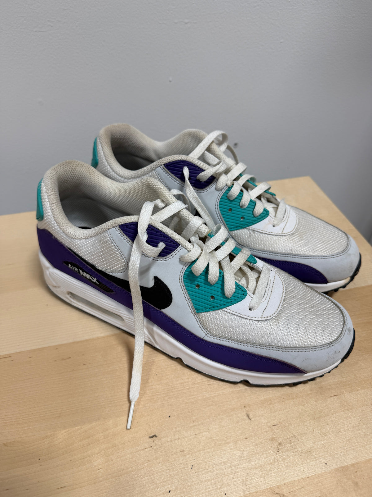 Nike Air Max 90 Essential 'Hyper Jade' Sz 12