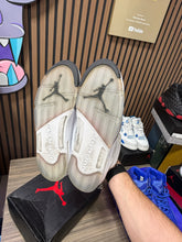 Load image into Gallery viewer, Nike Air Jordan 5 Retro Metallic White Sz 12
