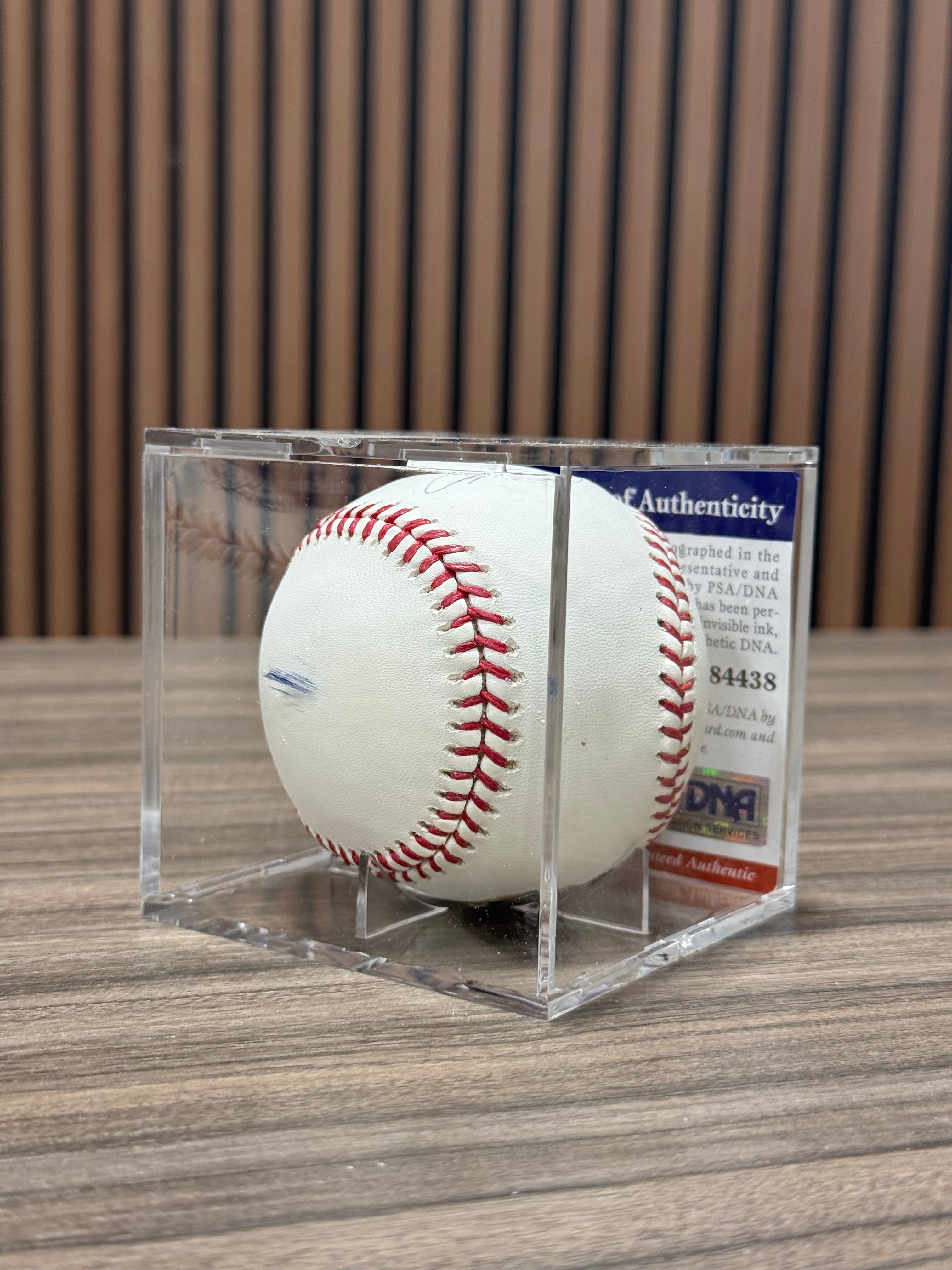 Signed Chipper Jones Braves Baseball Certified