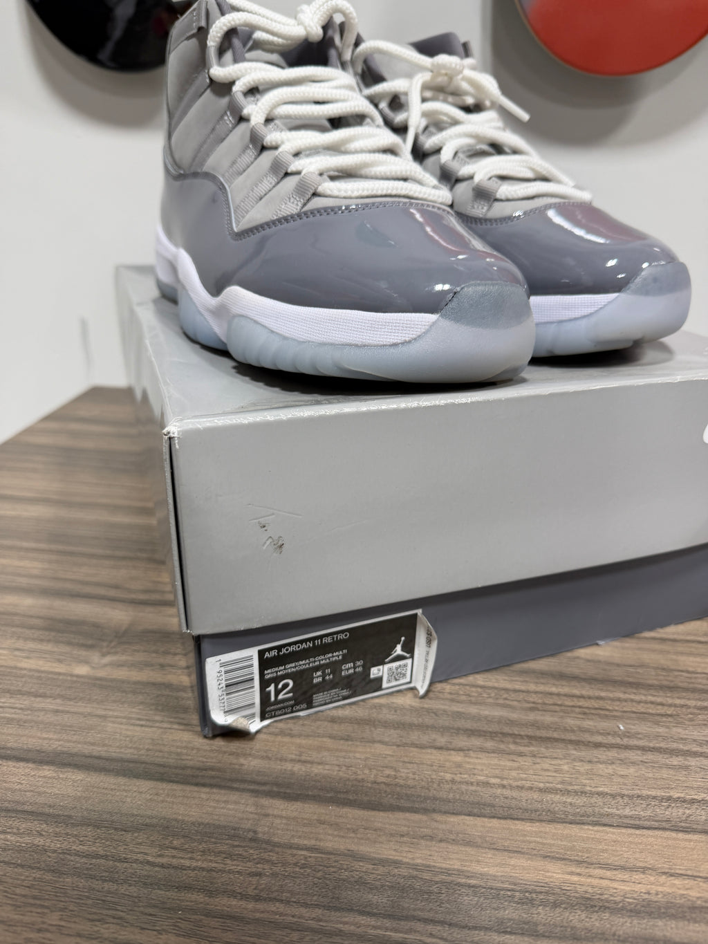 NEW Nike Air Jordan 11 Retro "Cool Grey" Sz 12