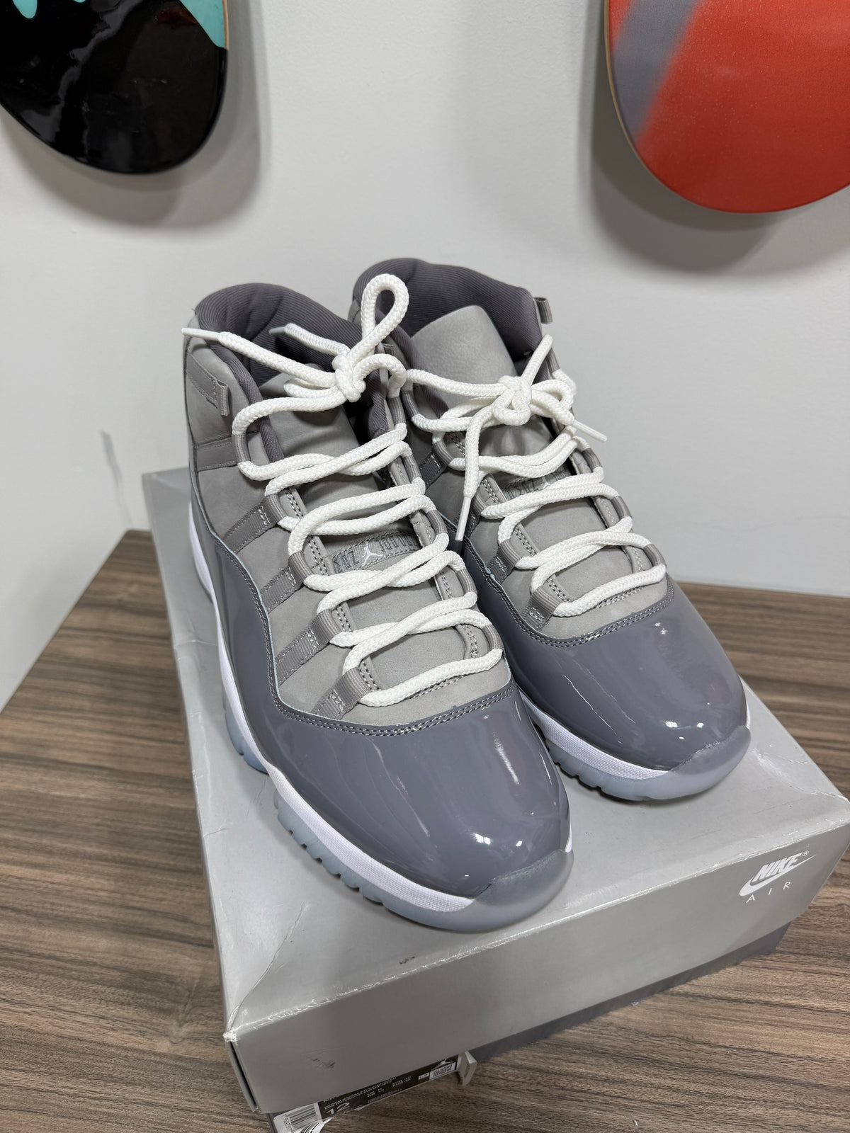 NEW Nike Air Jordan 11 Retro "Cool Grey" Sz 12
