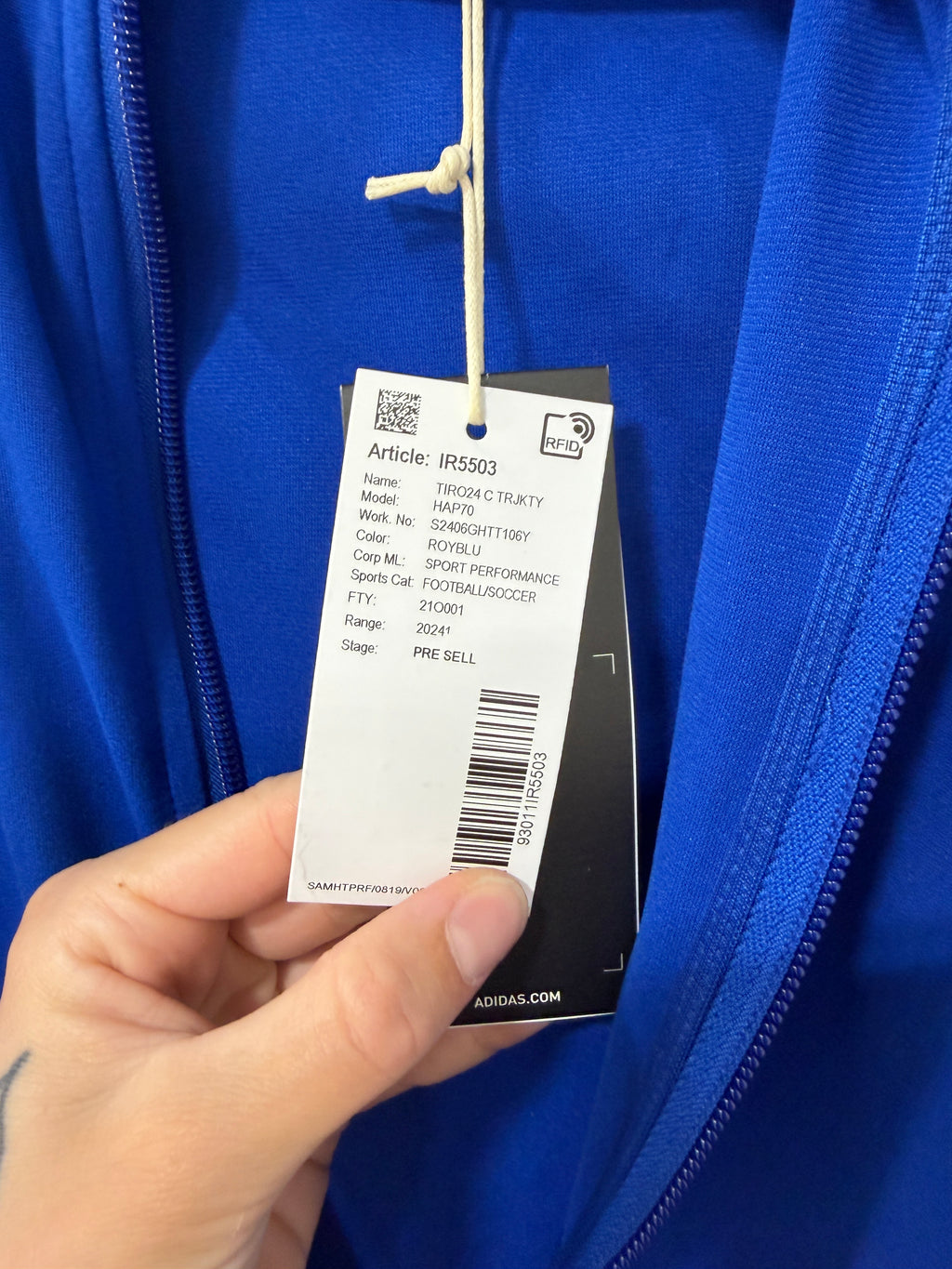 Adidas Tiro 24 Competition Training Jacket Youth