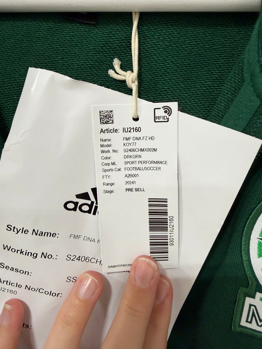 adidas Men's Mexico DNA Full Zip Hoodie Mens