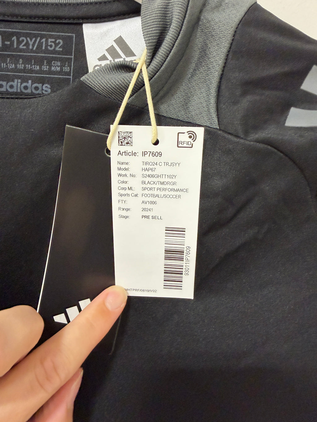 Adidas Tiro 24 Competition Training Jersey Youth