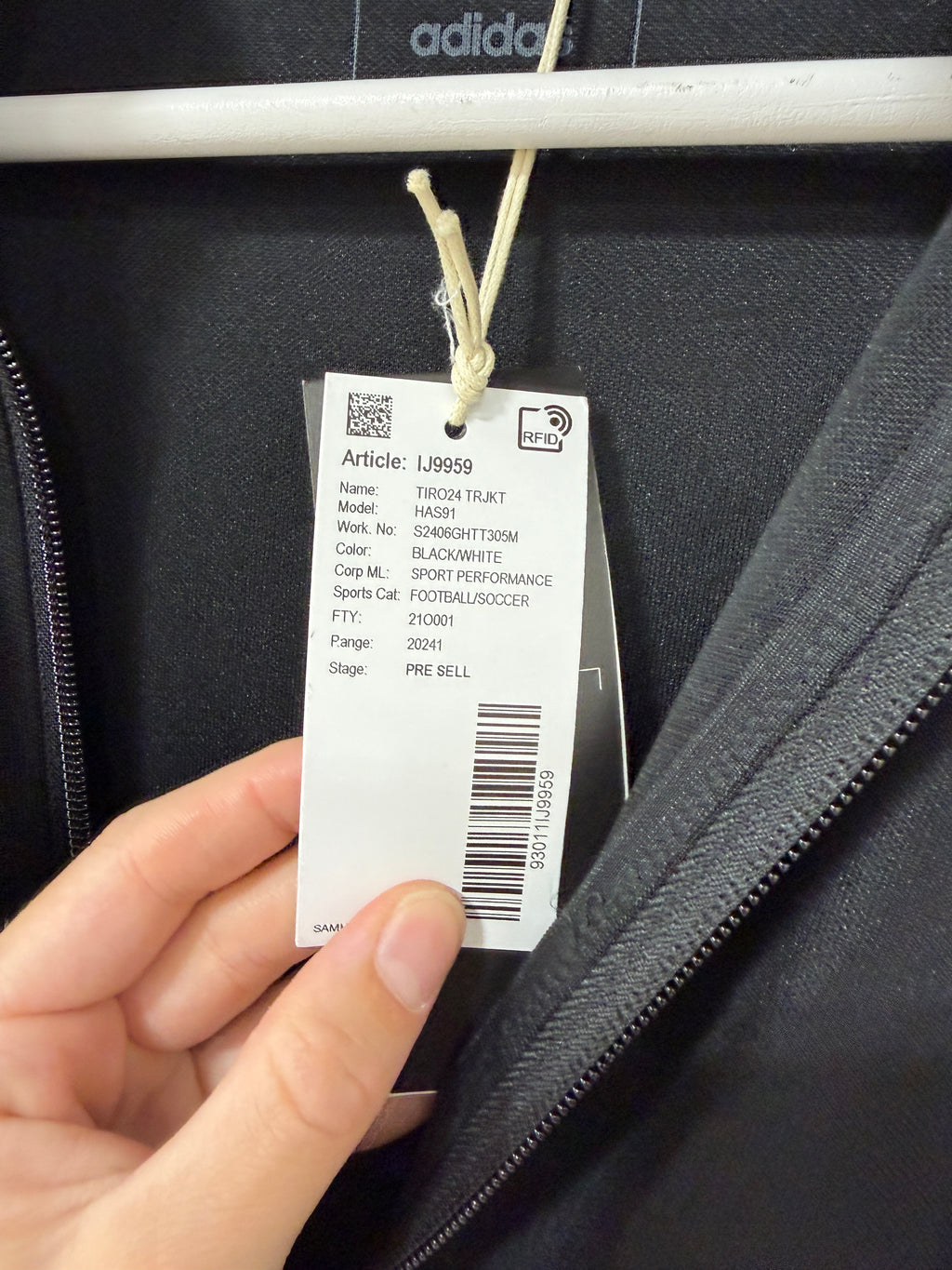 Adidas Tiro 24 Training Jacket