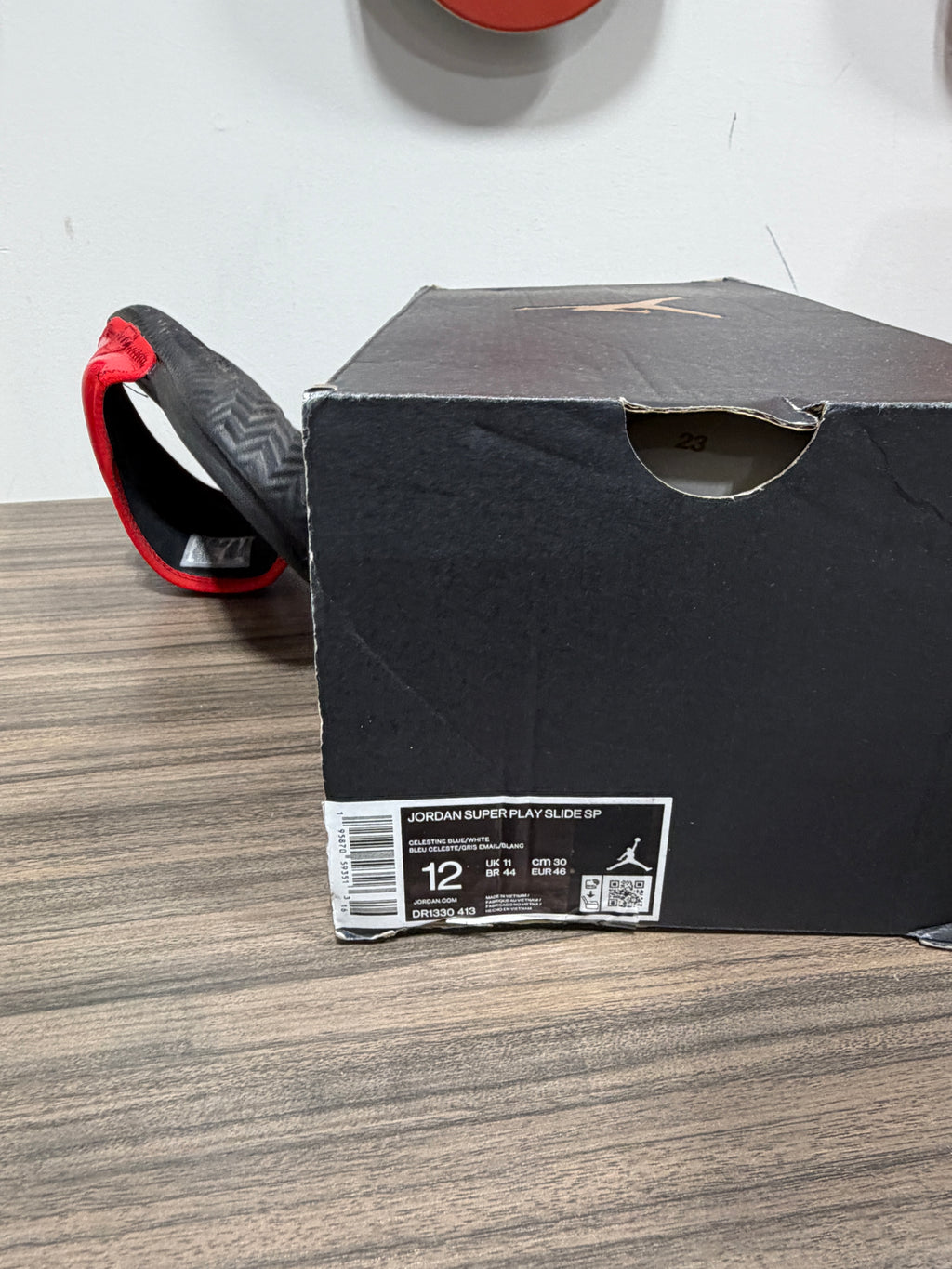 Jordan Super Play Slide Sz 12