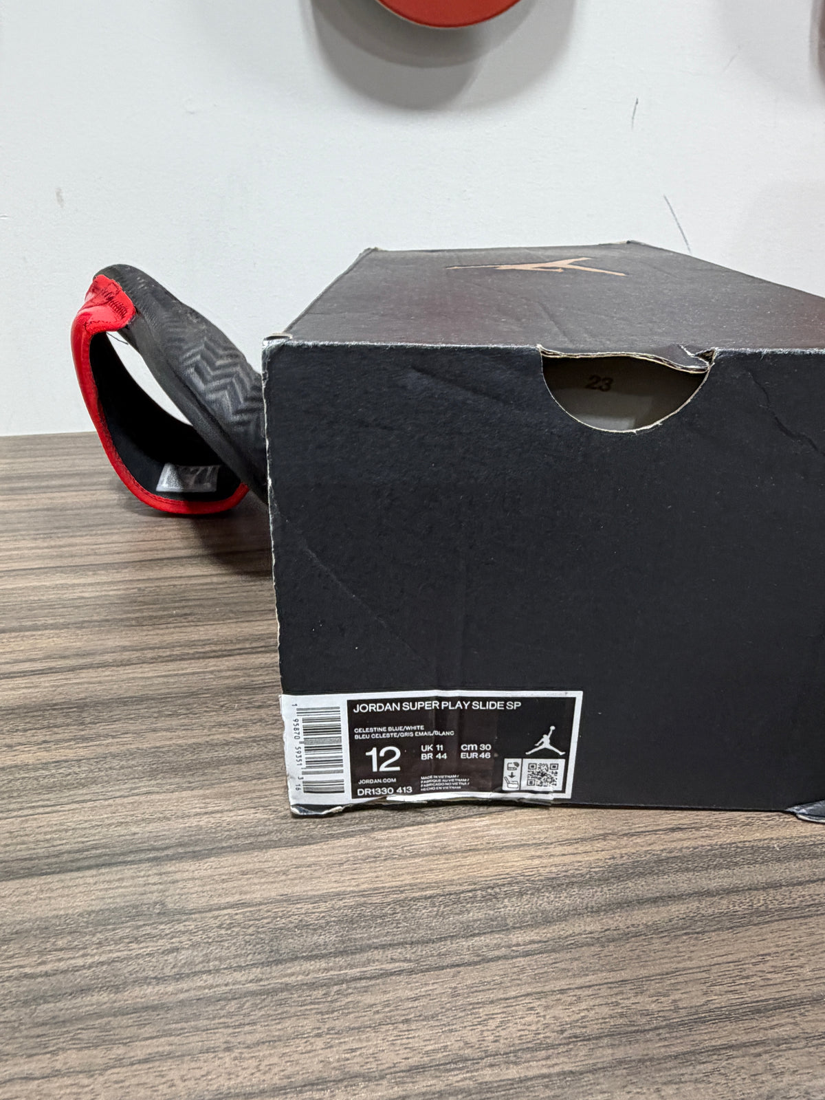 Jordan Super Play Slide Sz 12