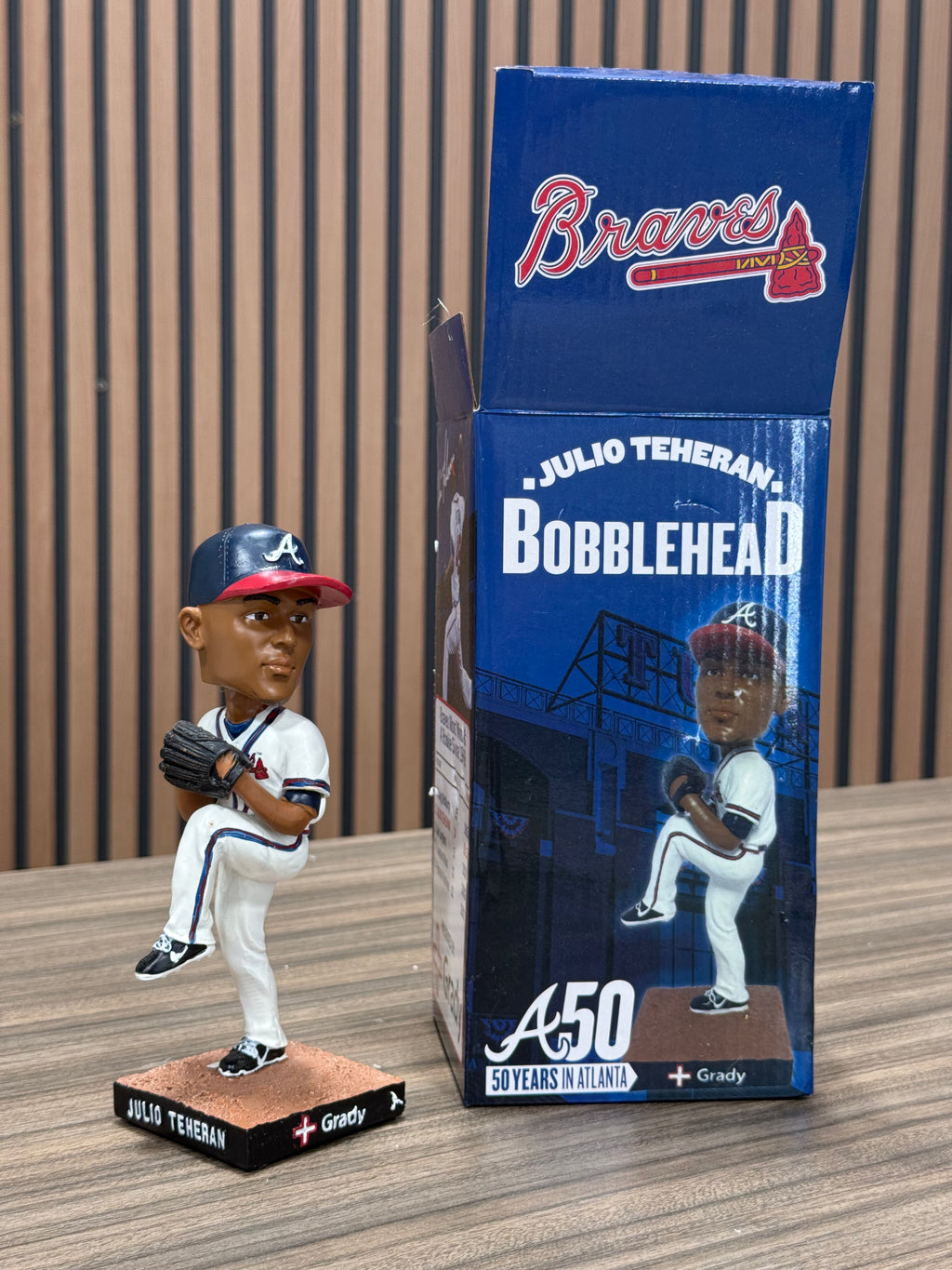 Julio Tehran Braves Bobble Head