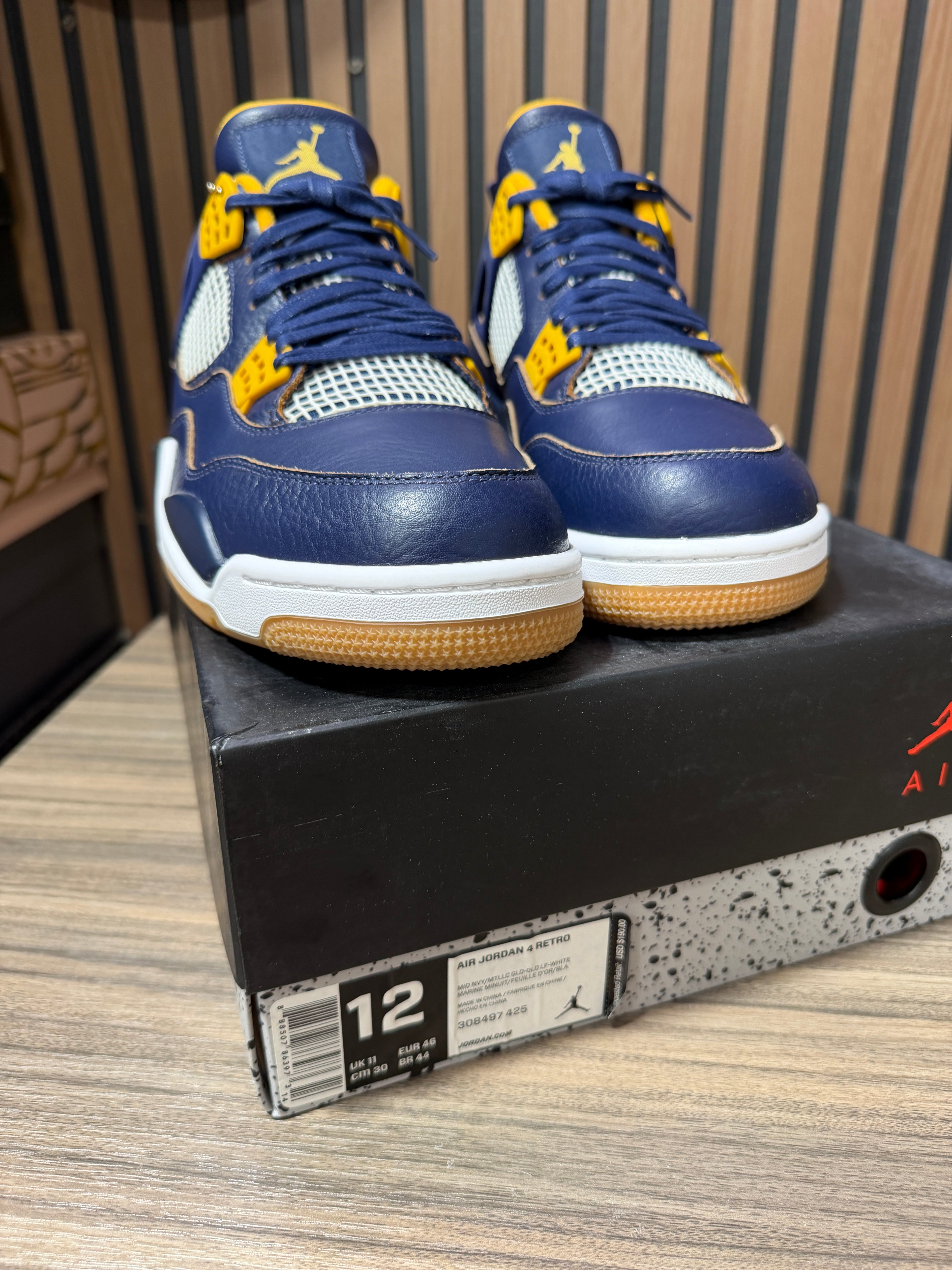 Nike Air Jordan 4 Retro "Dunk From Above" Sz 12