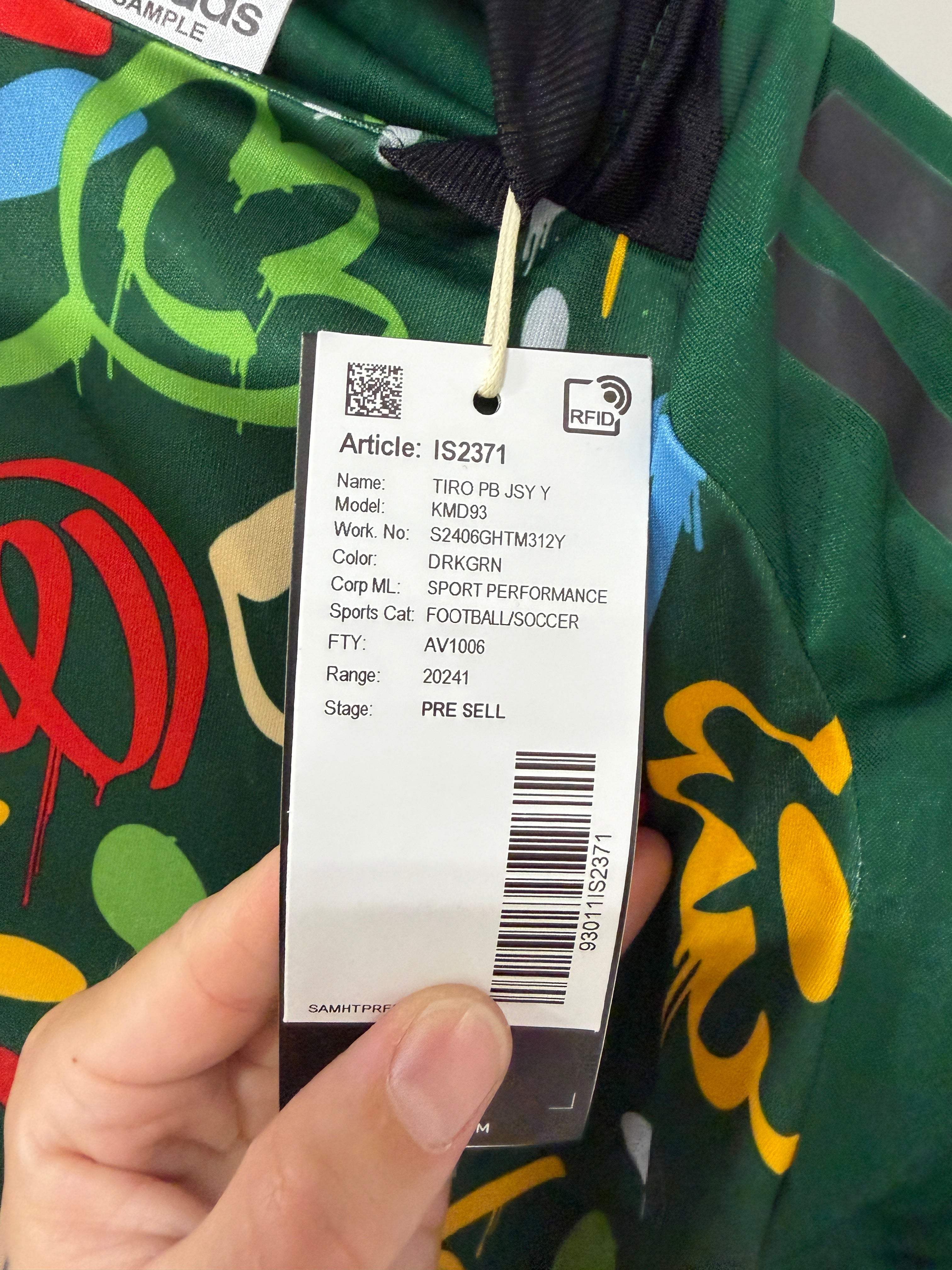 Adidas Tiro Playbook Jersey Youth