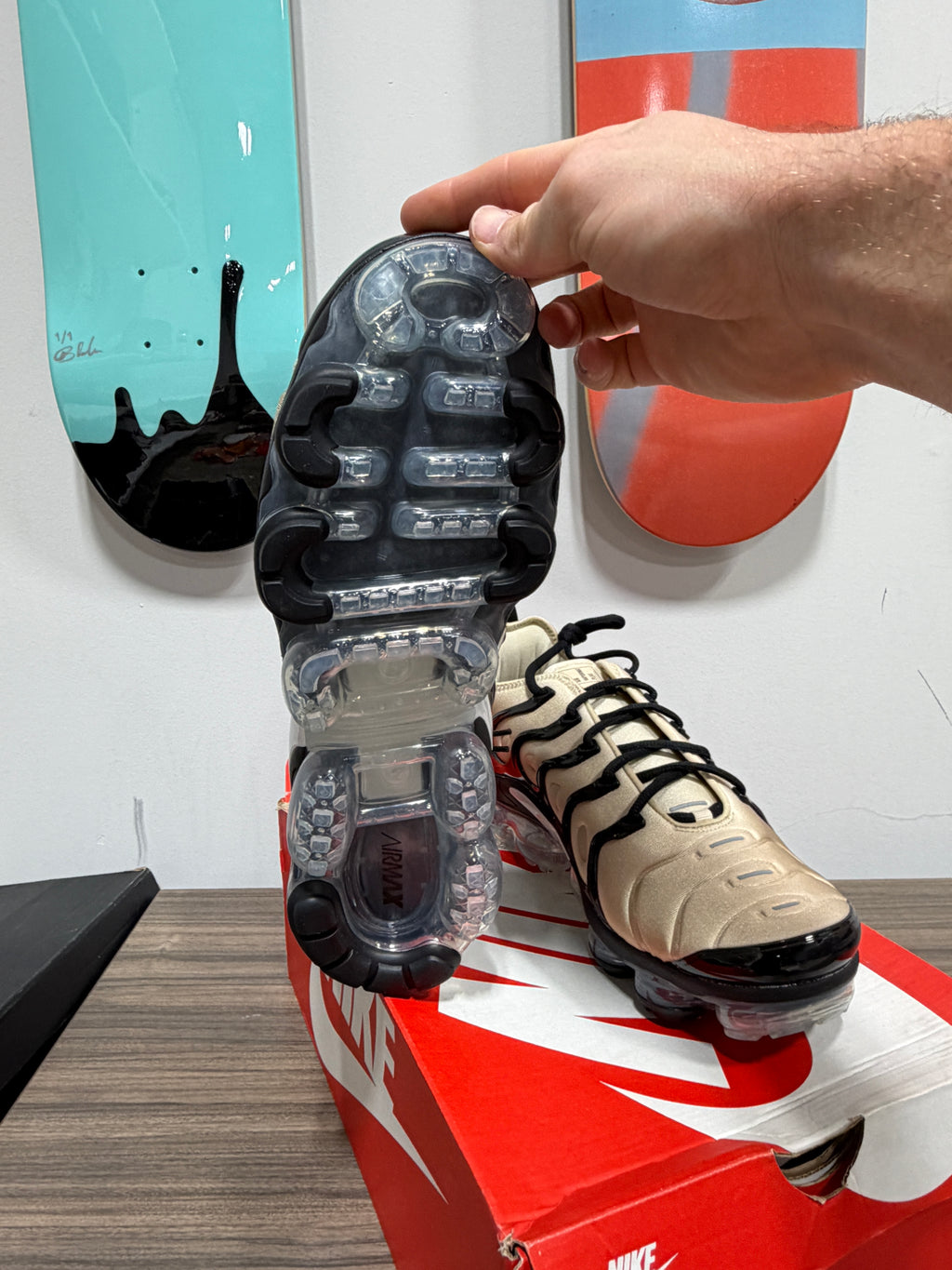 Nike Air VaporMax Plus "Rattan" Sz 12