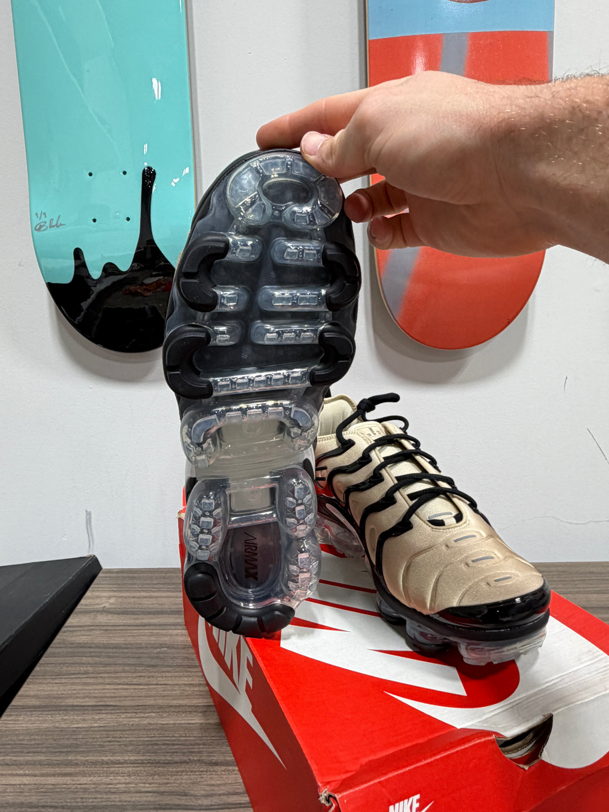 Nike Air VaporMax Plus "Rattan" Sz 12
