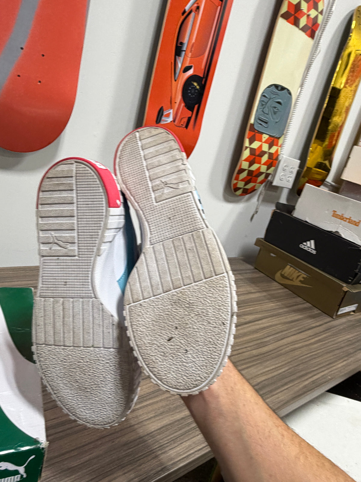 Puma Cali Novelty 'Heart' Sz 7C