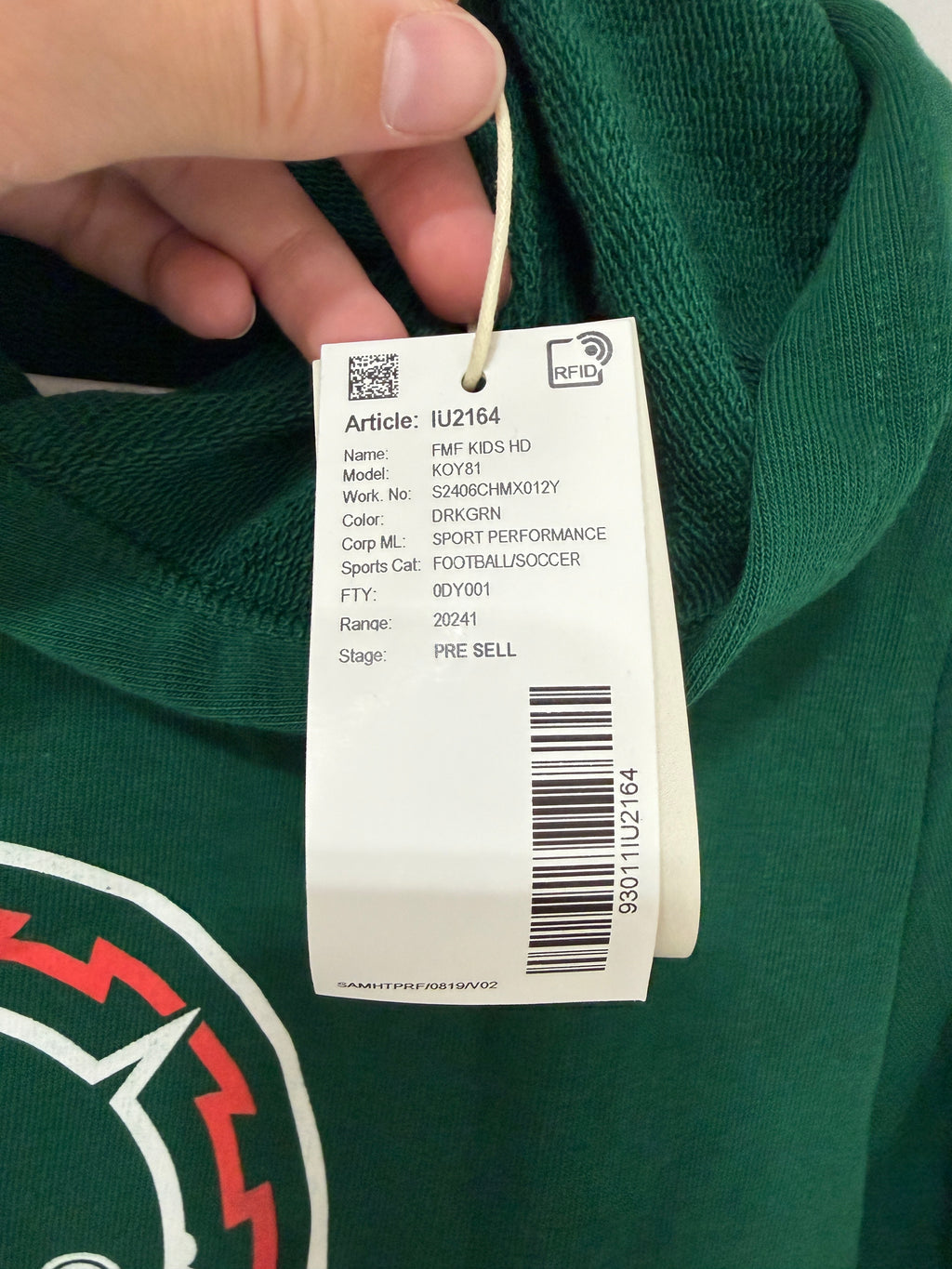Adidas Youth Mexico Hoodie