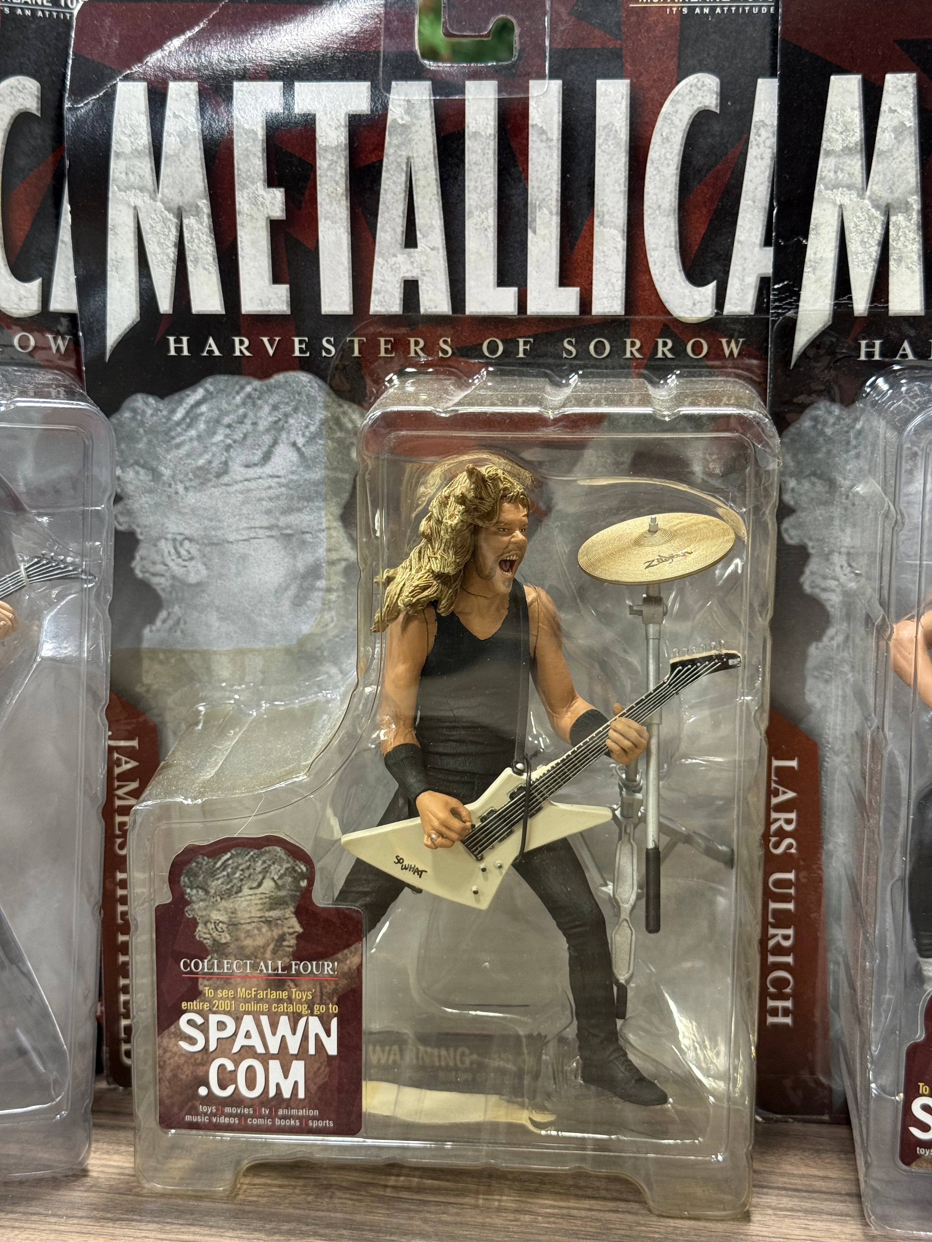 Set Of 4 McFarlane Toys Metallica Harvesters Of Sorrow Figures Complete Set NIB