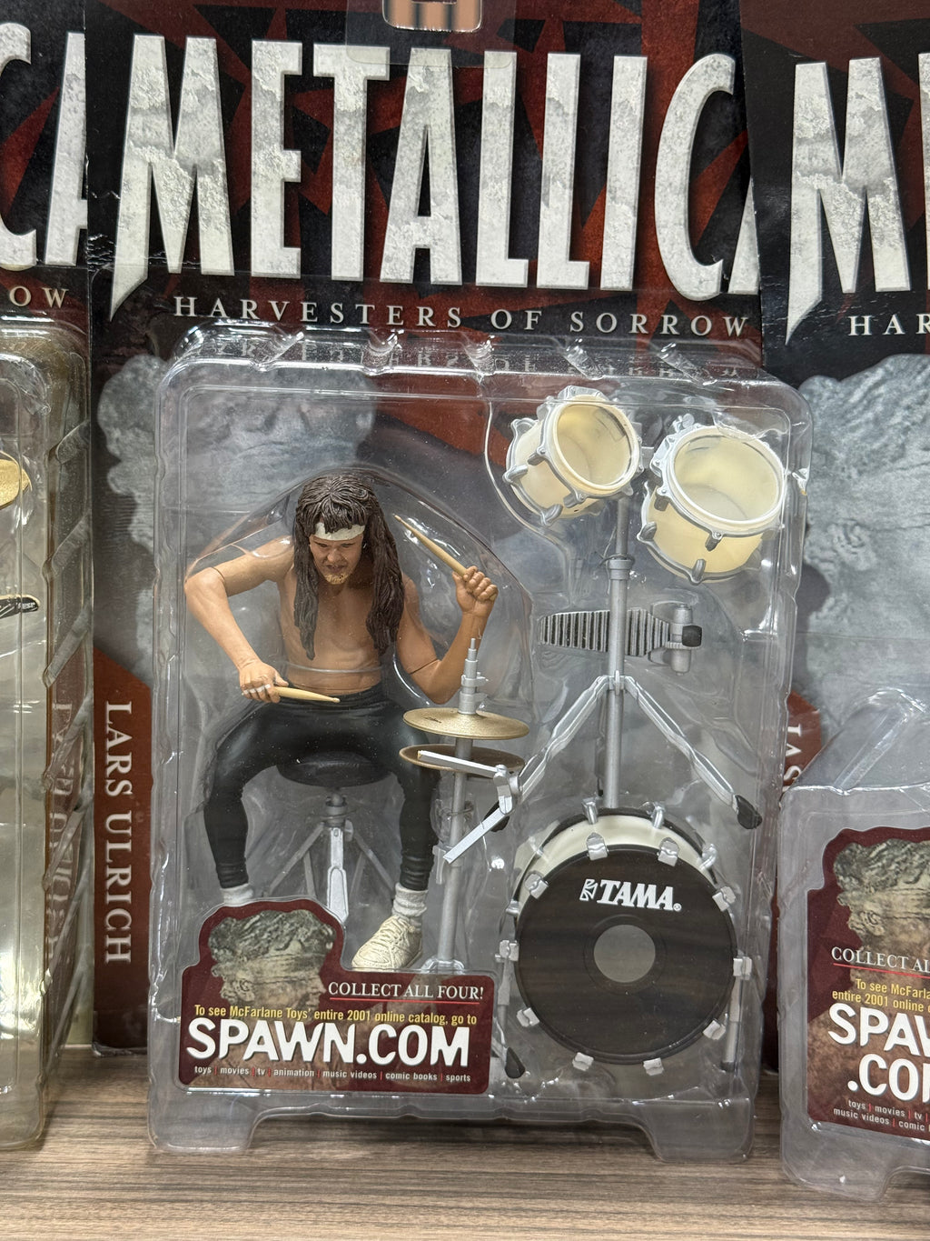 Set Of 4 McFarlane Toys Metallica Harvesters Of Sorrow Figures Complete Set NIB