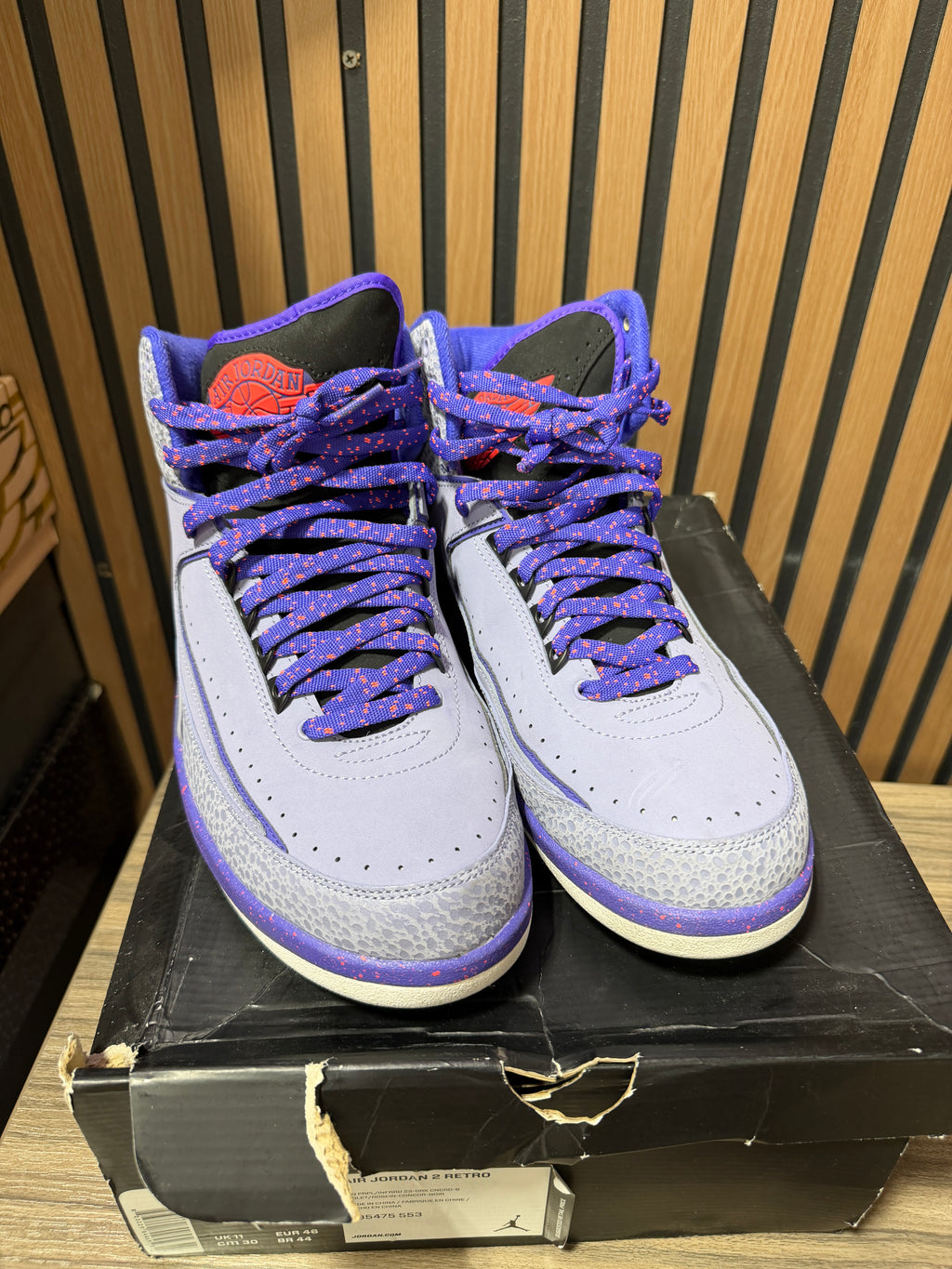 Jordan 2 ‘Iron Purple’  Sz 12